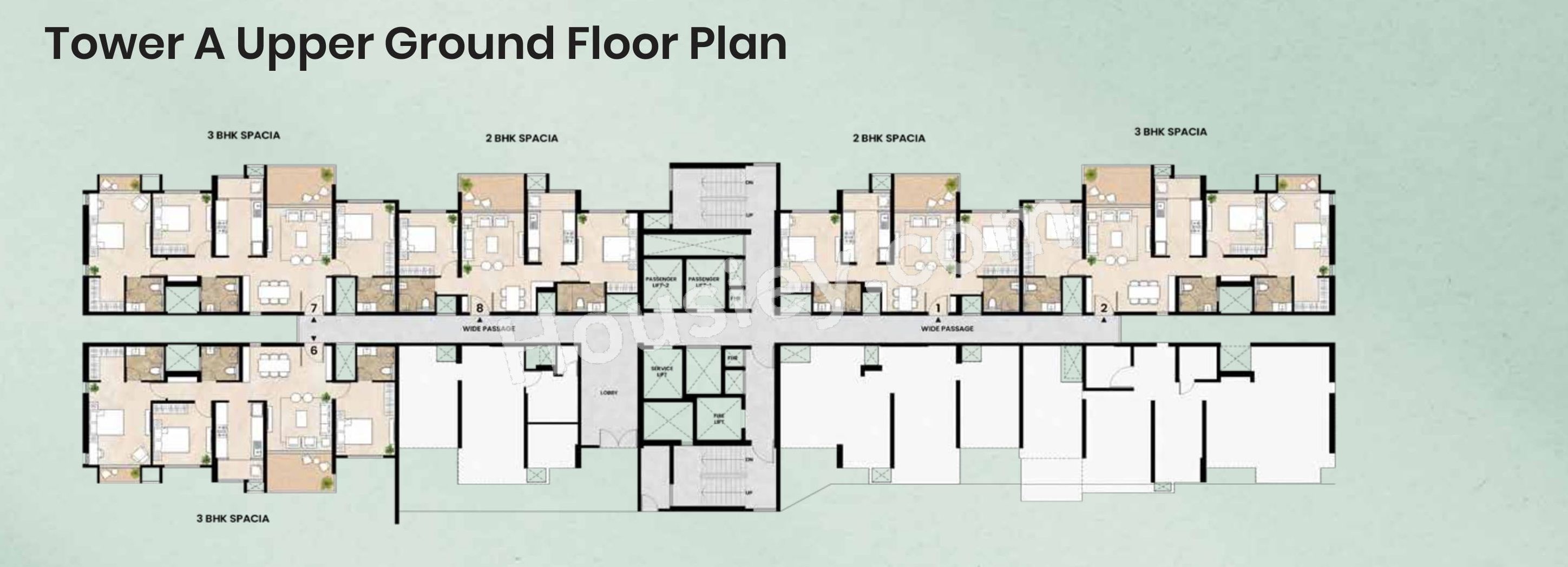 Mahindra Ivy Lush Floor plan 5