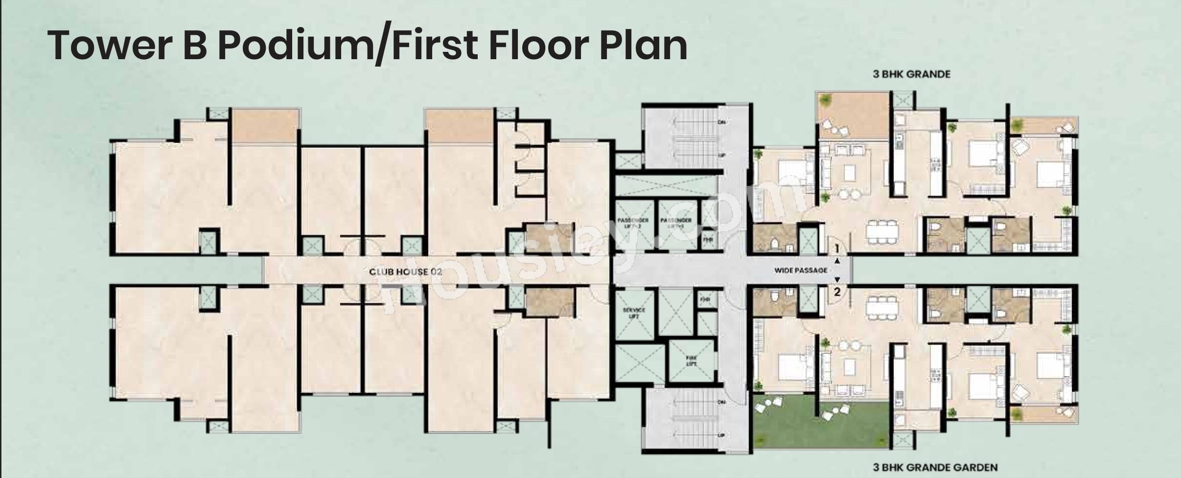 Mahindra Ivy Lush Floor plan 6
