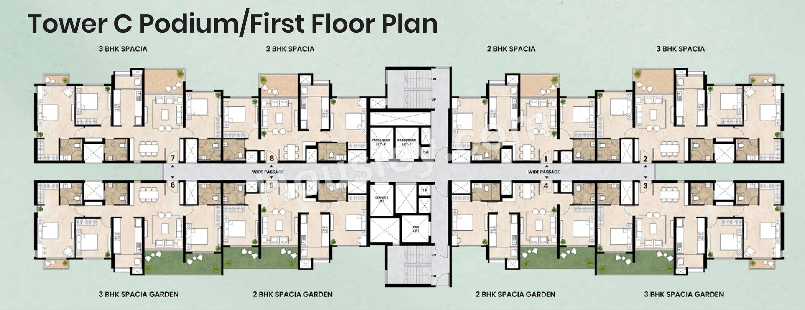 Mahindra Ivy Lush Floor plan 10
