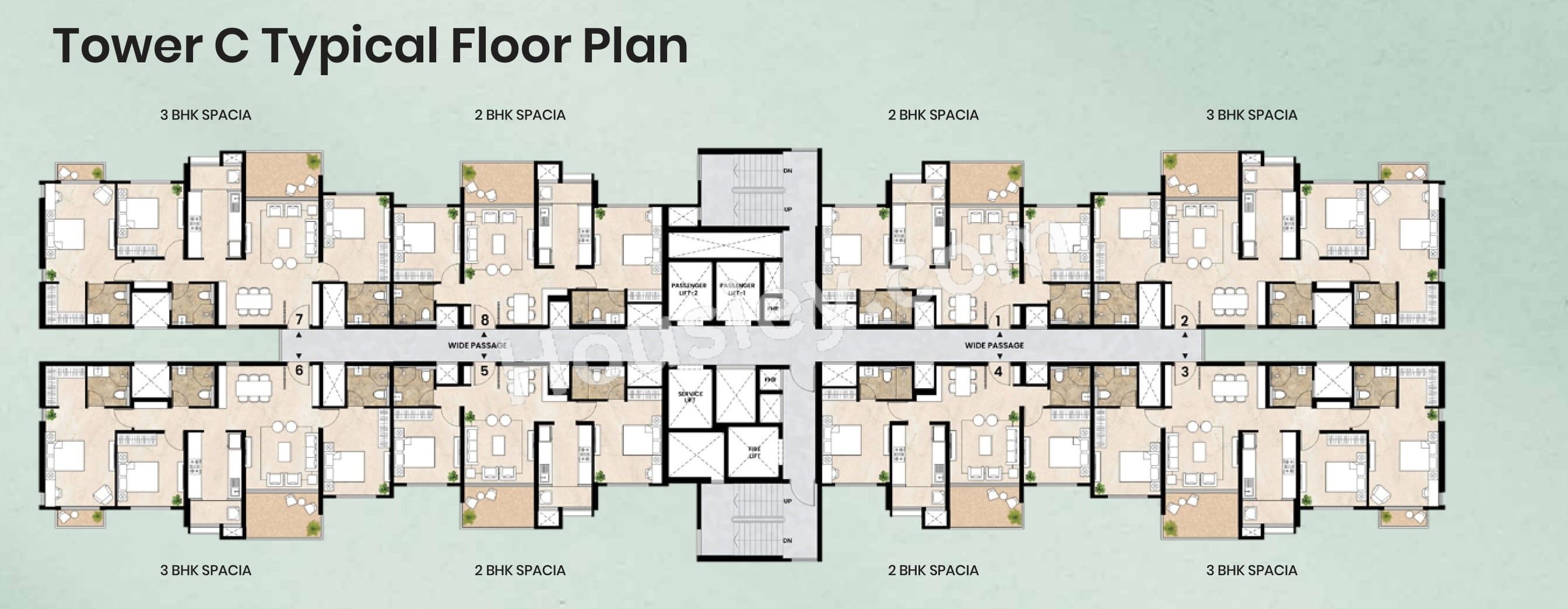 Mahindra Ivy Lush Floor plan 12