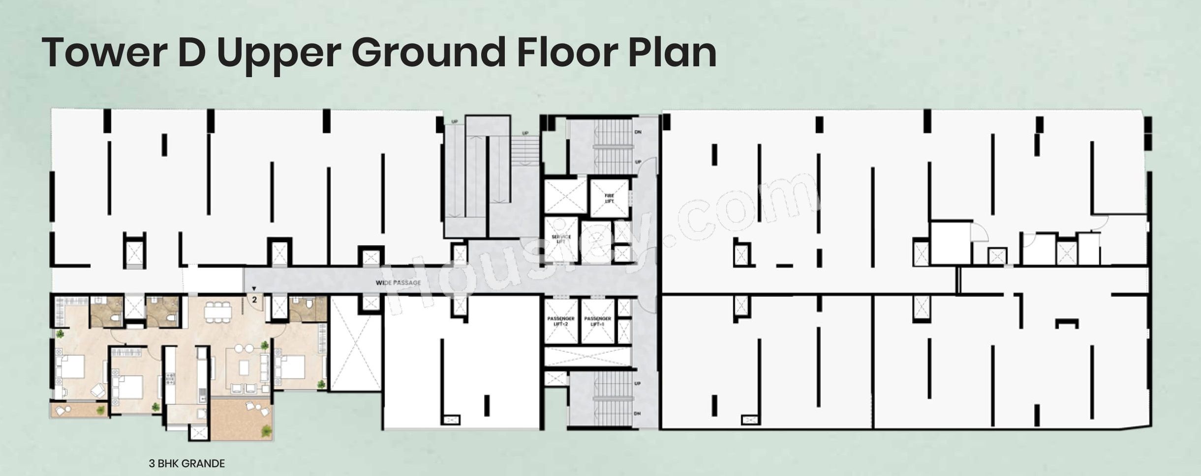 Mahindra Ivy Lush Floor plan 17