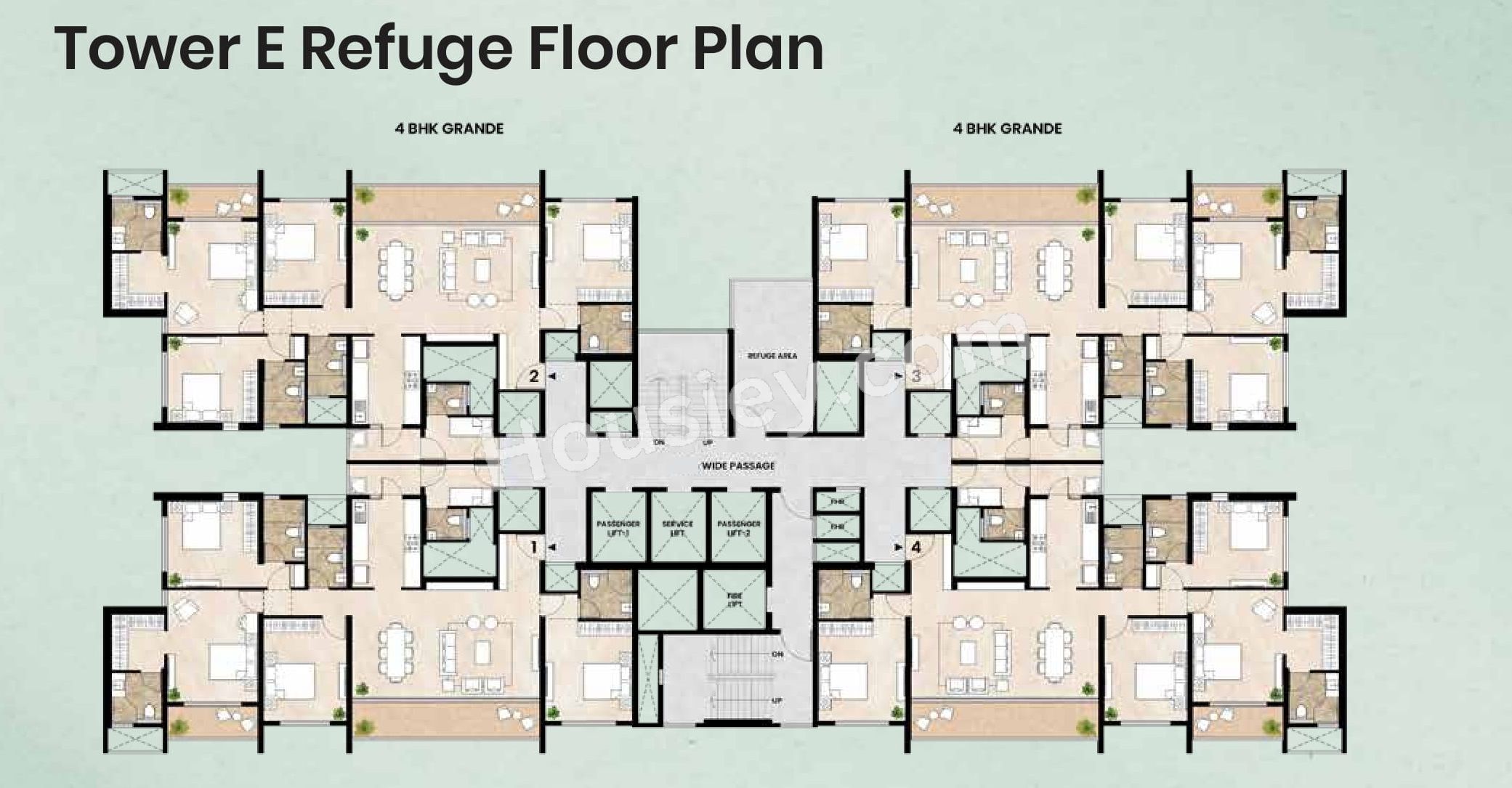 Mahindra Ivy Lush Floor plan 19