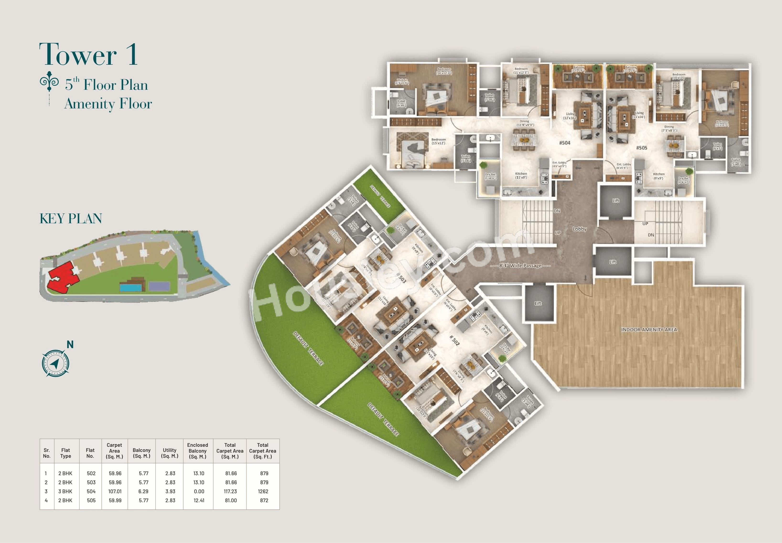Majestique New Friends Society Floor plan 1