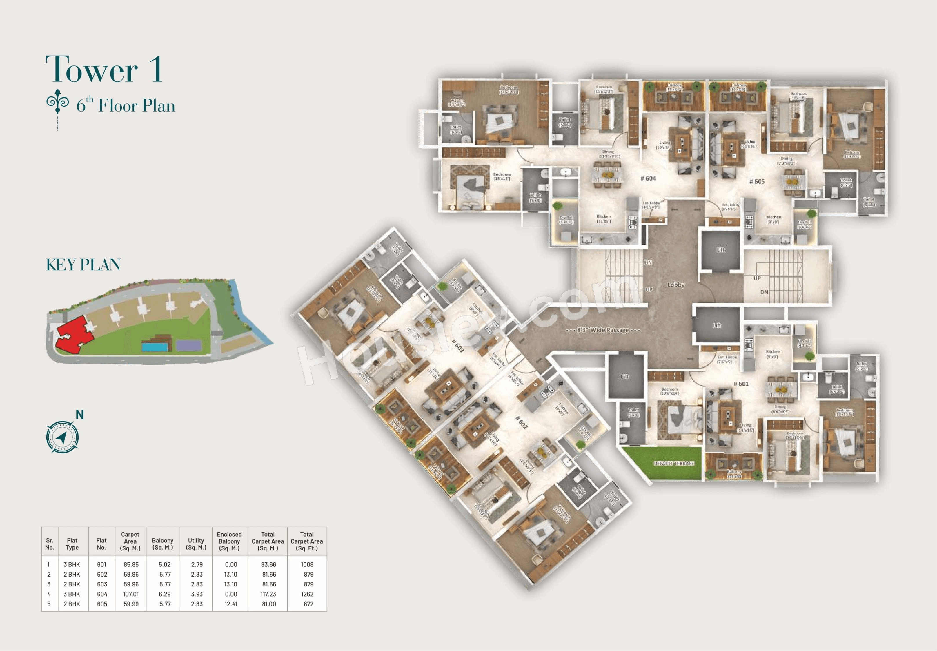 Majestique New Friends Society Floor plan 2