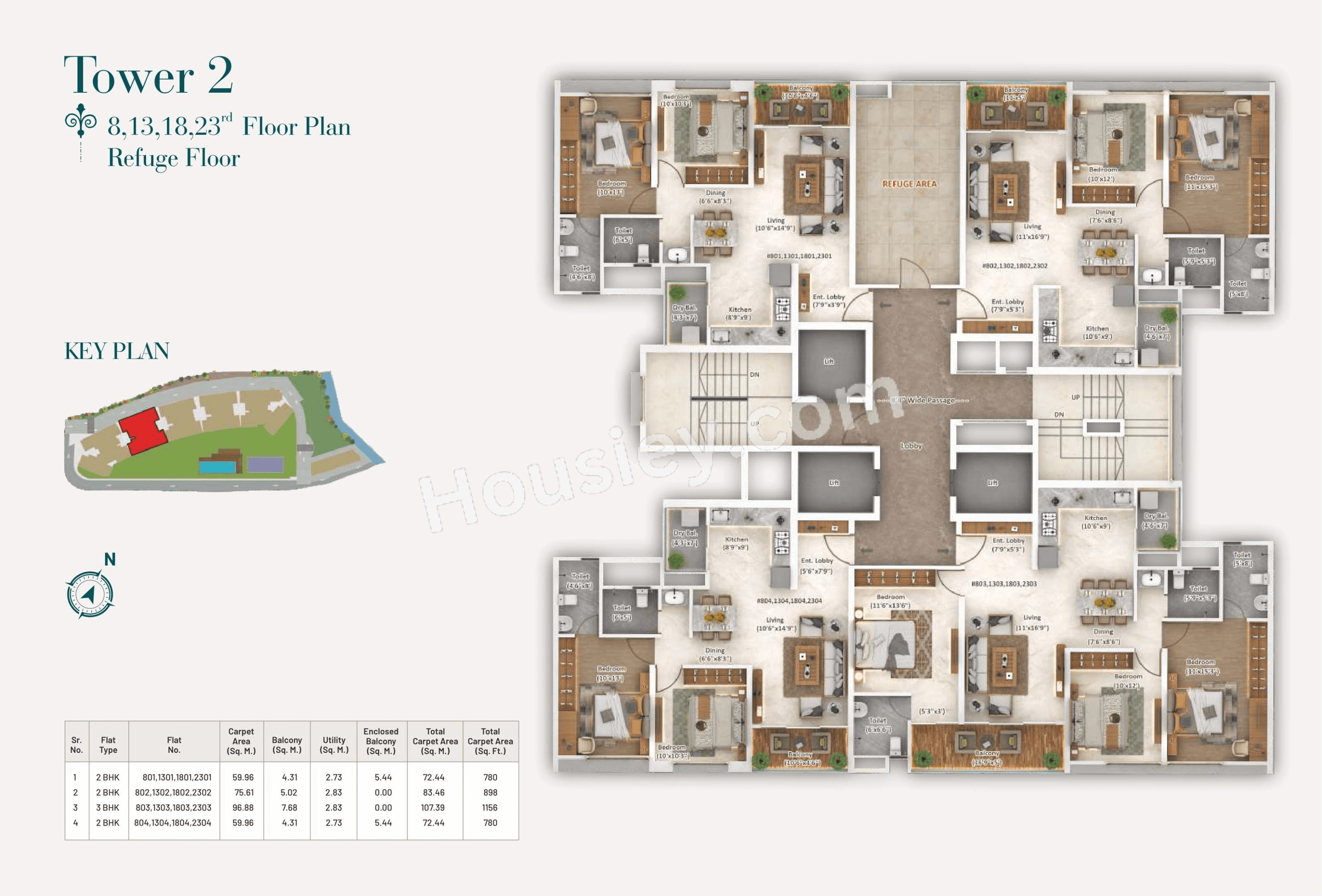 Majestique New Friends Society Floor plan 6