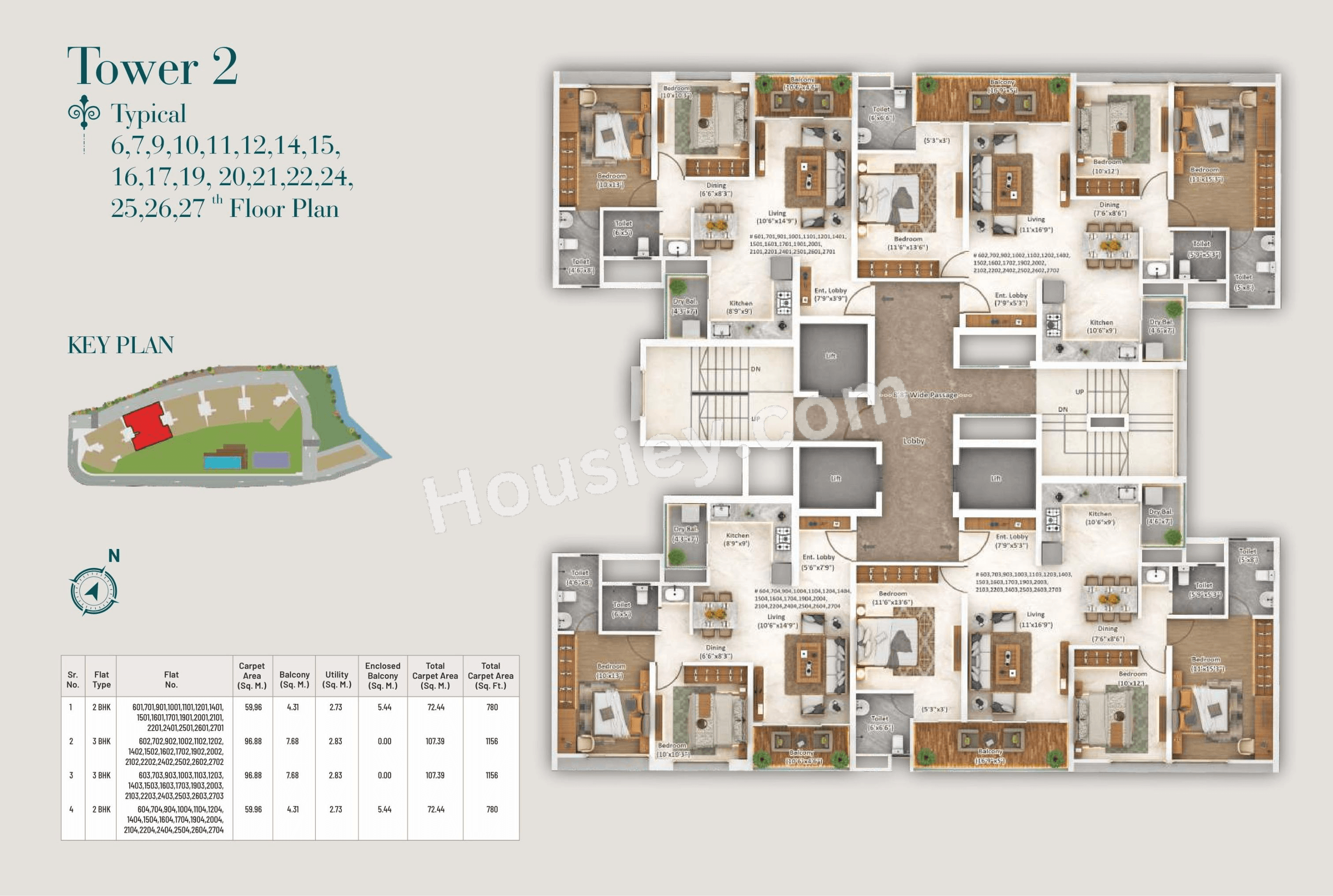 Majestique New Friends Society Floor plan 7