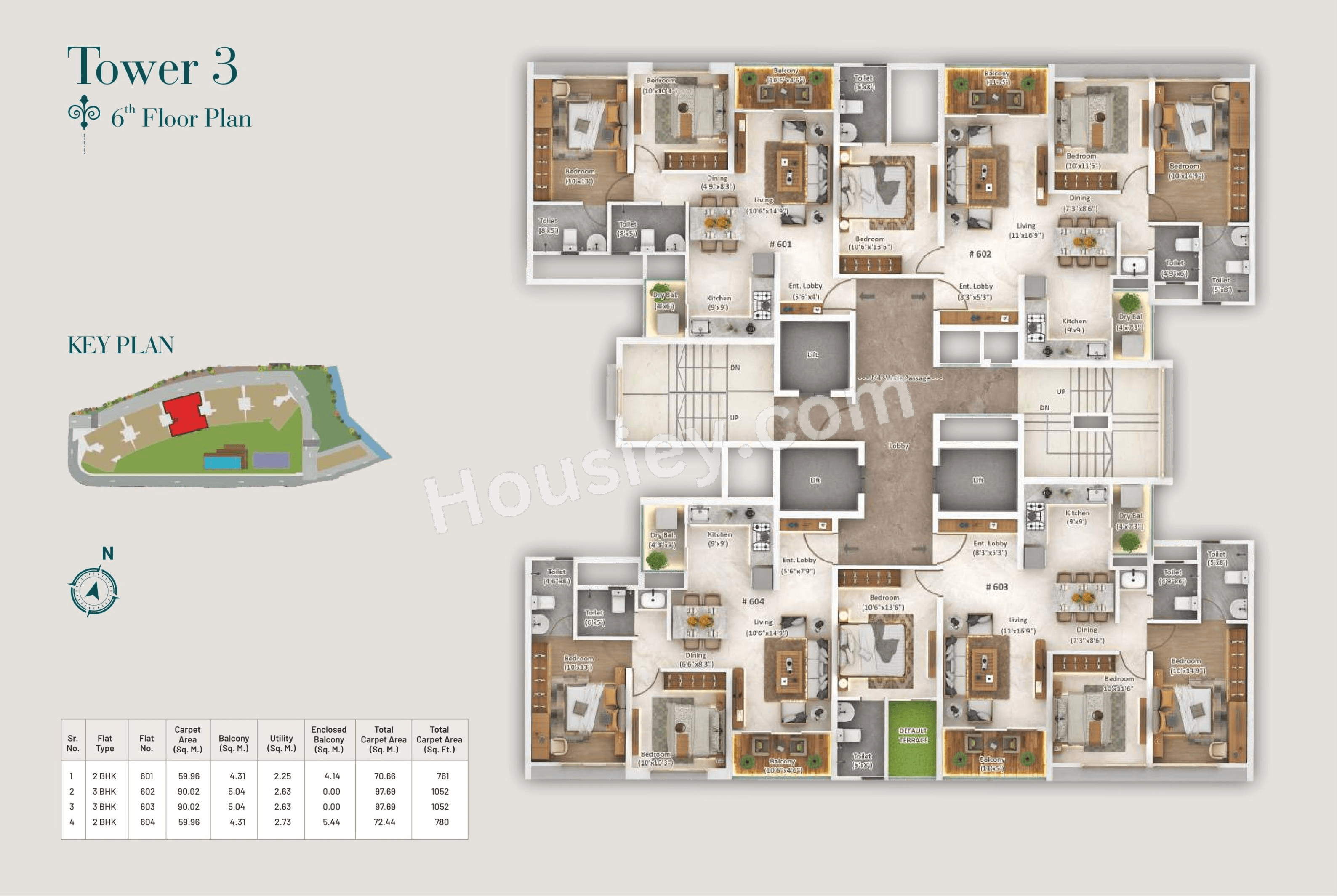 Majestique New Friends Society Floor plan 9