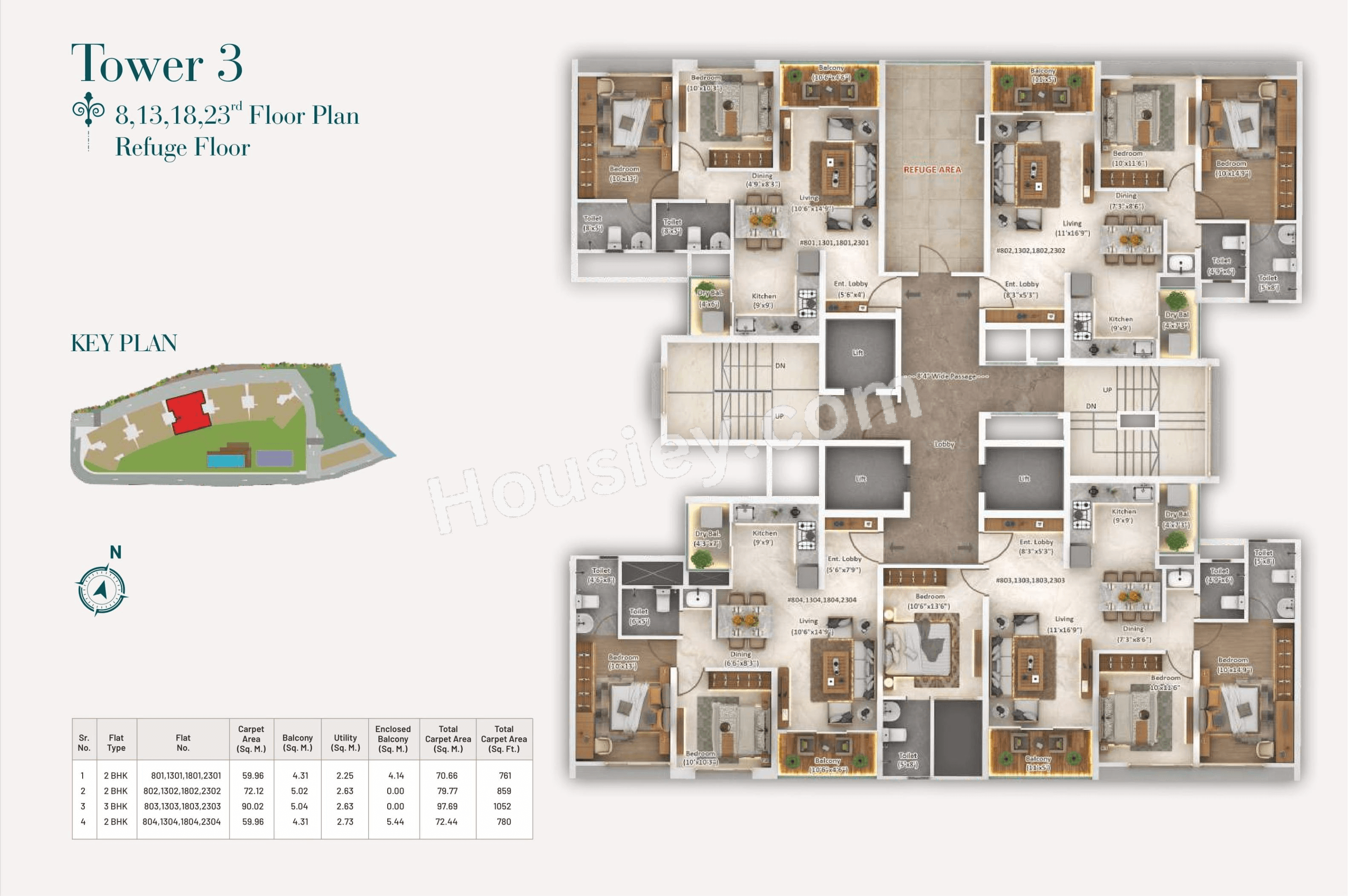 Majestique New Friends Society Floor plan 10