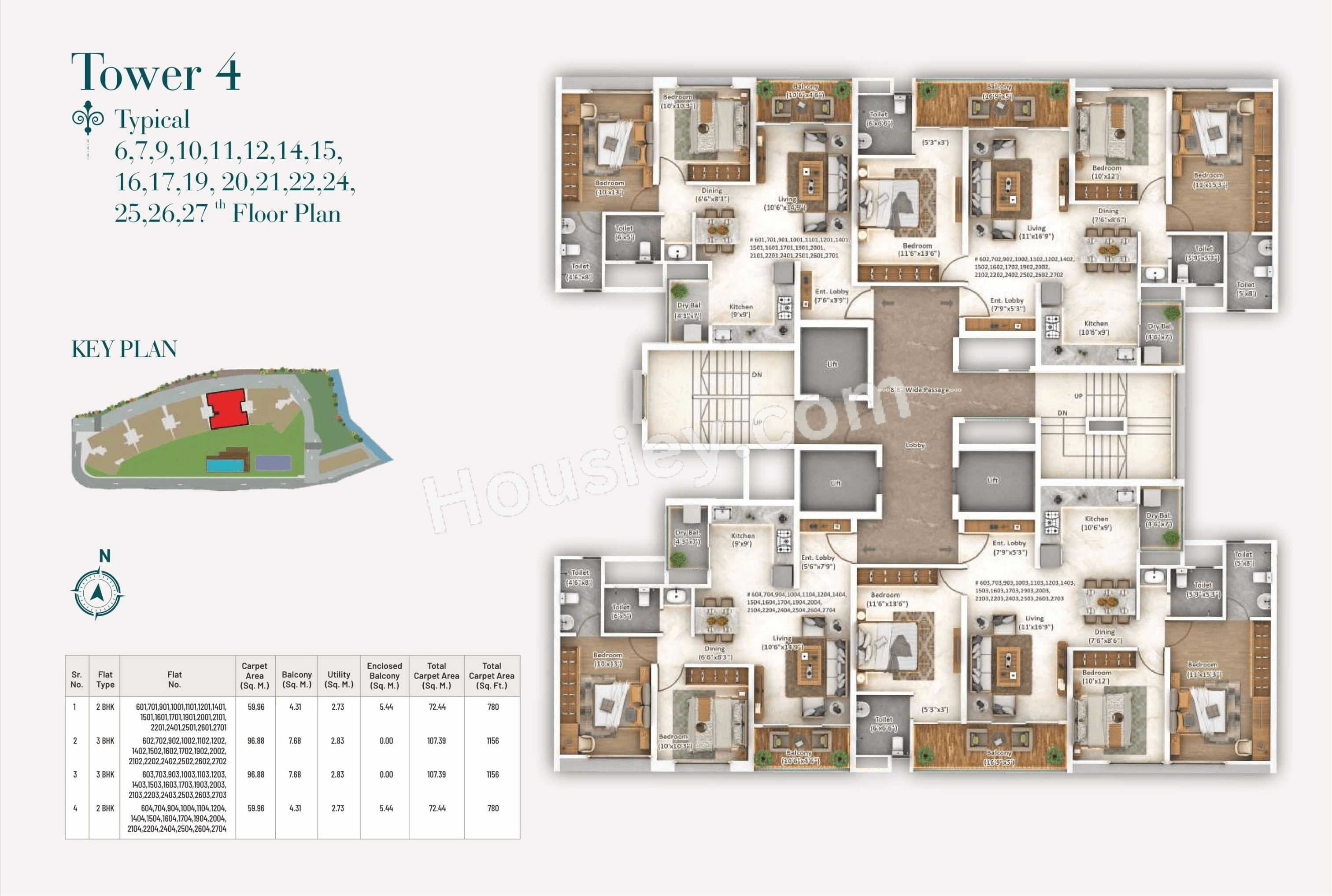Majestique New Friends Society Floor plan 14