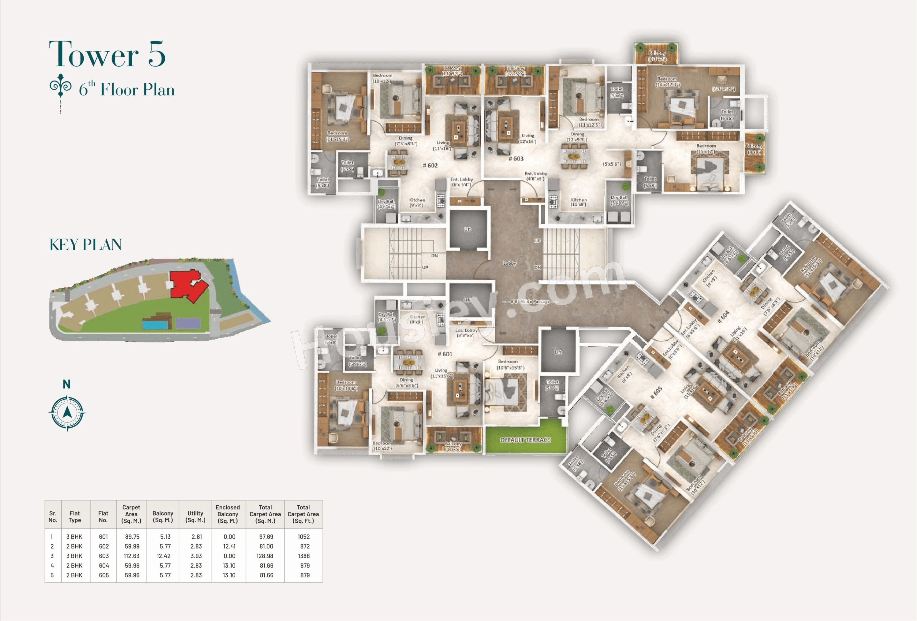 Majestique New Friends Society Floor plan 16