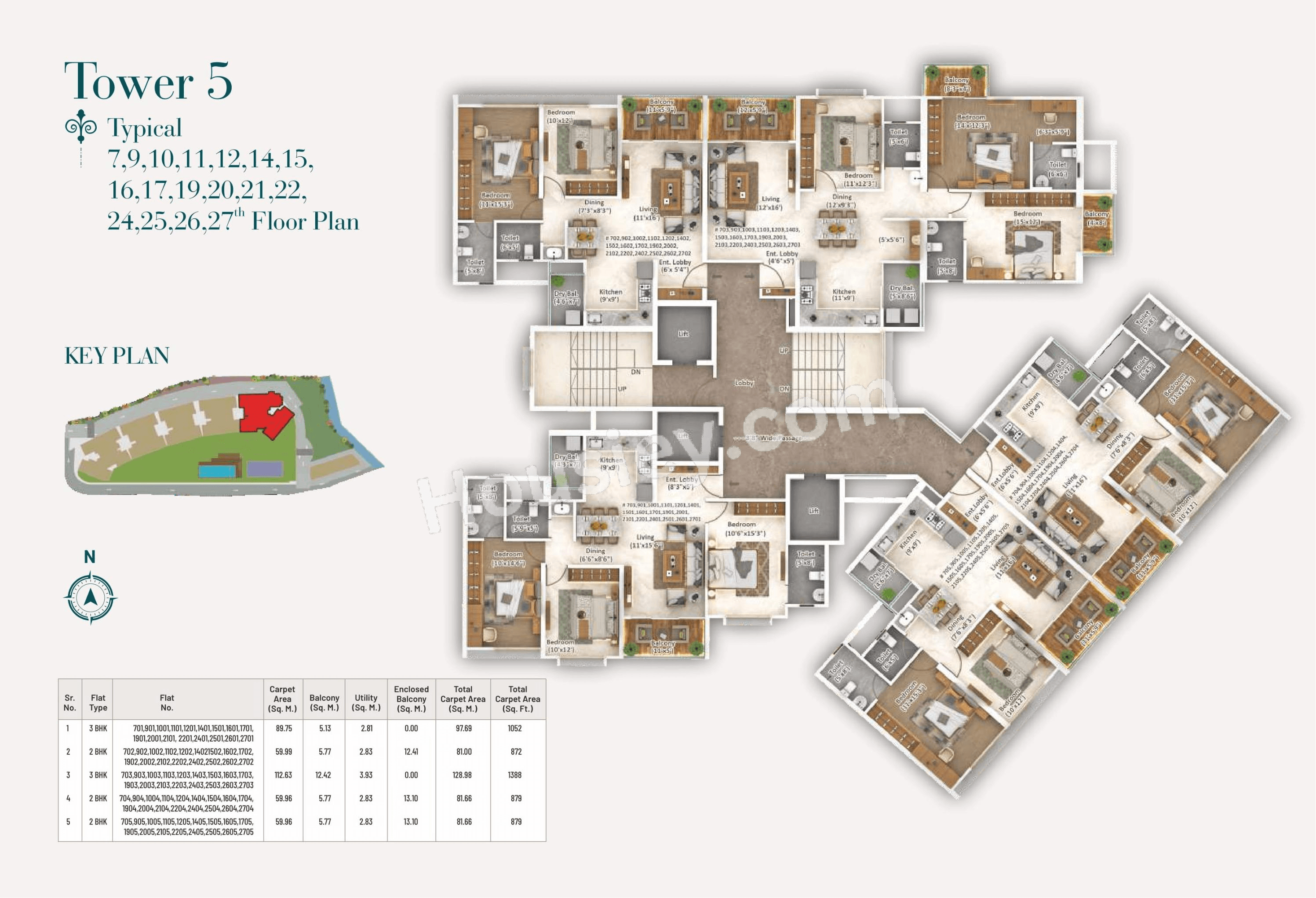 Majestique New Friends Society Floor plan 18