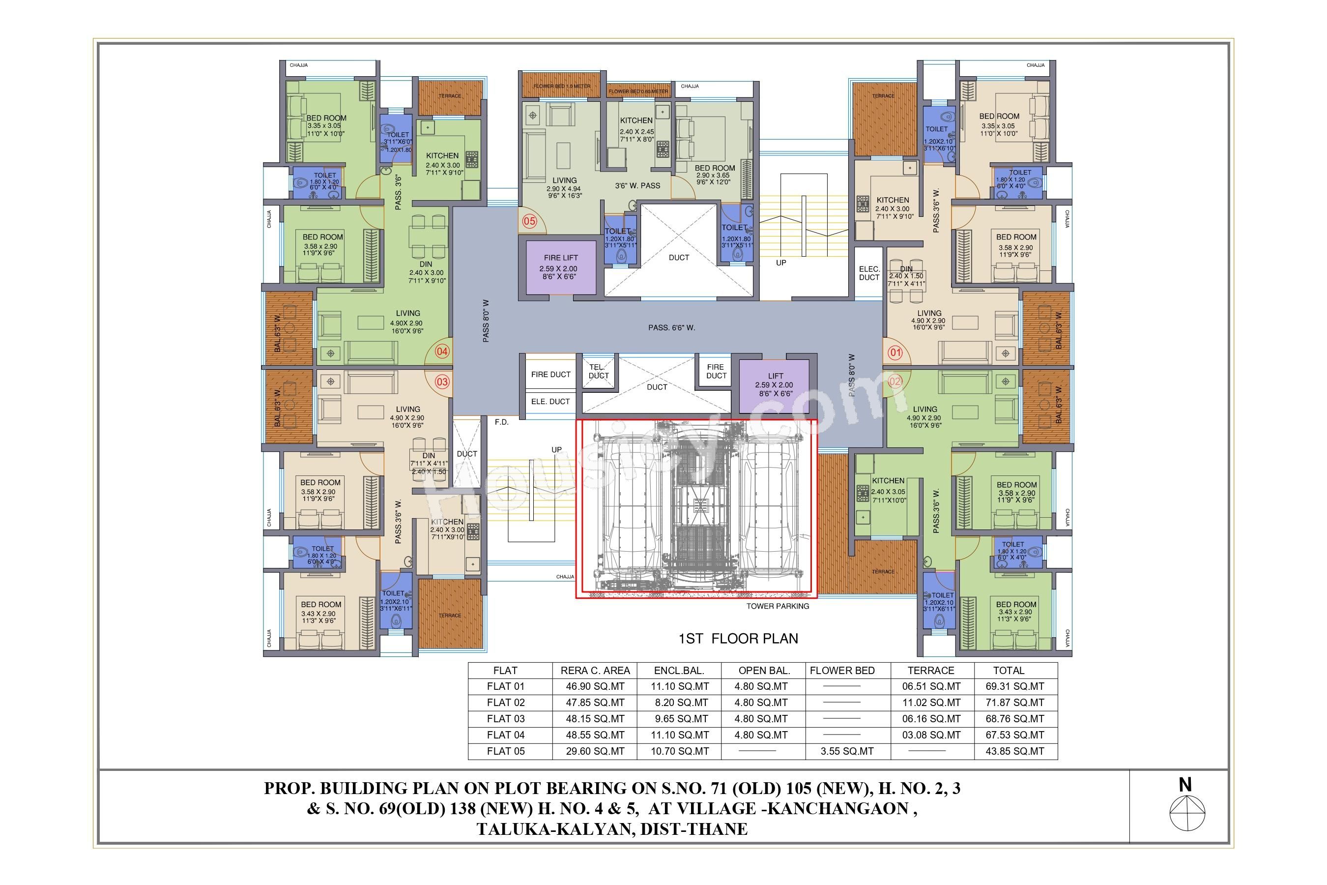 Mangeshi Dhara Floor plan 1