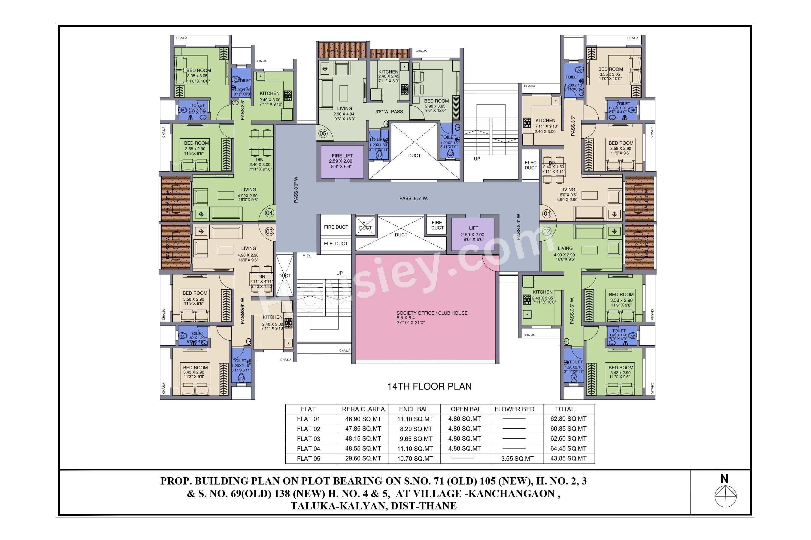 Mangeshi Dhara Floor plan 3