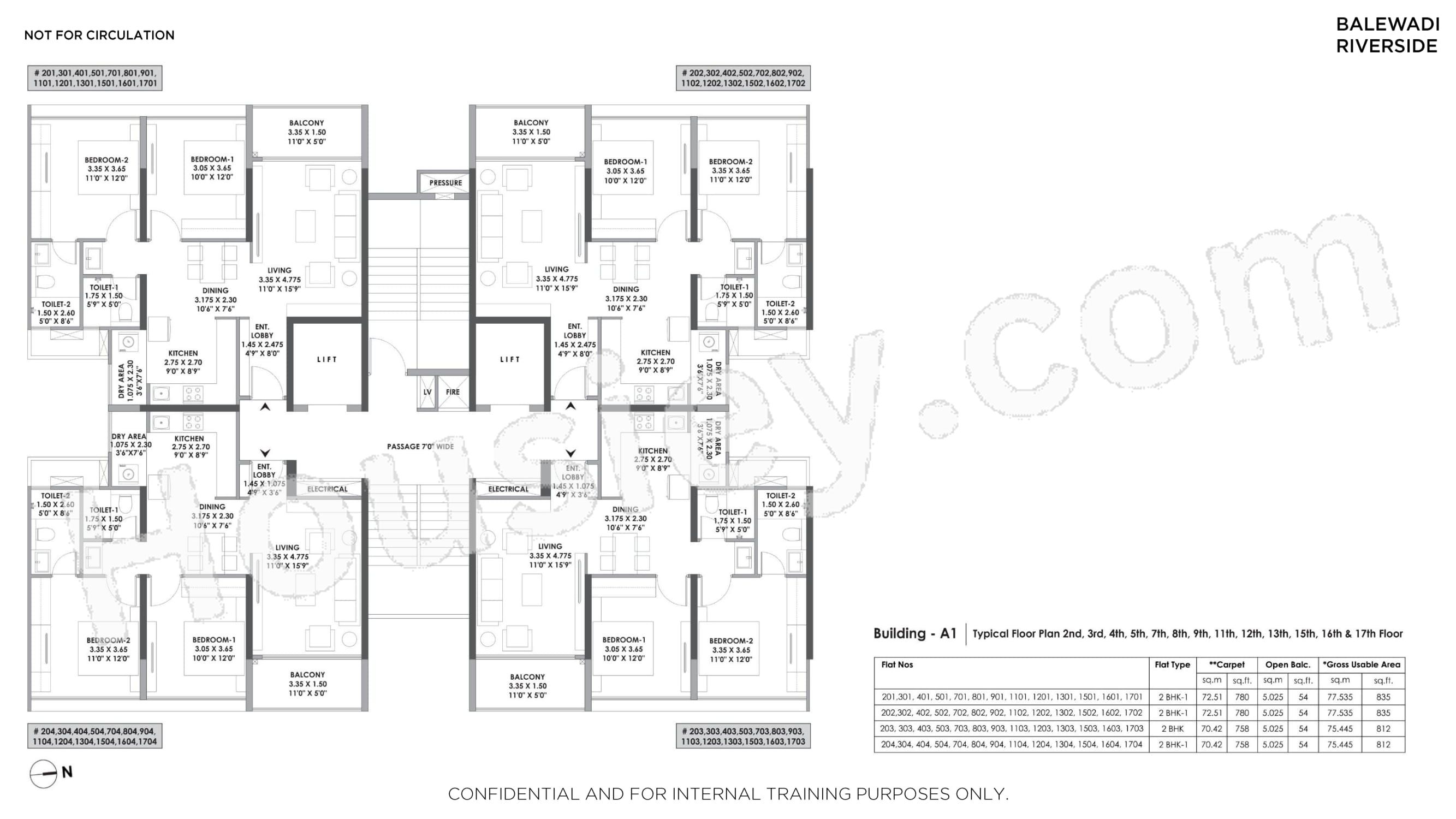 Mantra Balewadi Floor plan 1