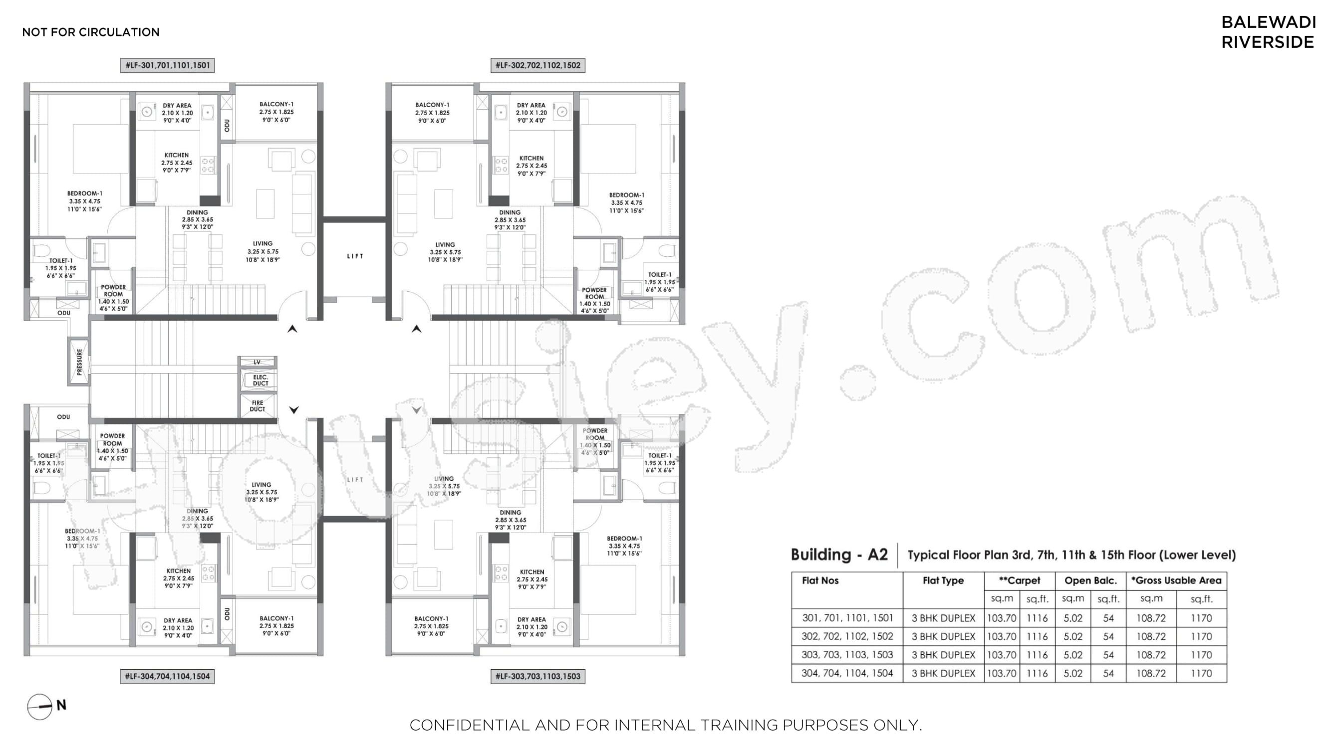 Mantra Balewadi Floor plan 2