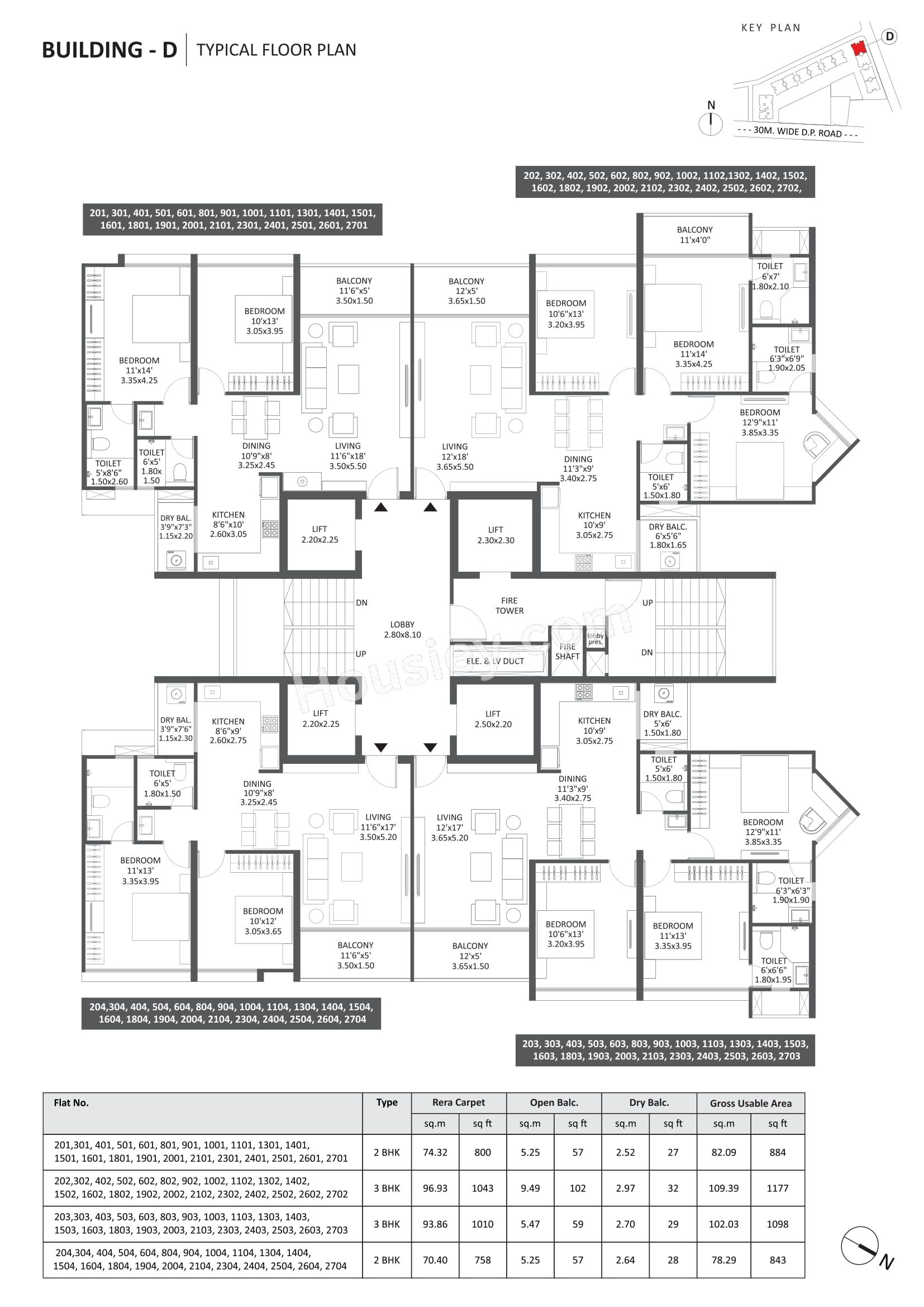 Mantra Melange Floor plan 3