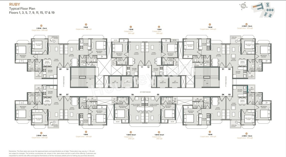 Marathon Nextown Floor plan 3