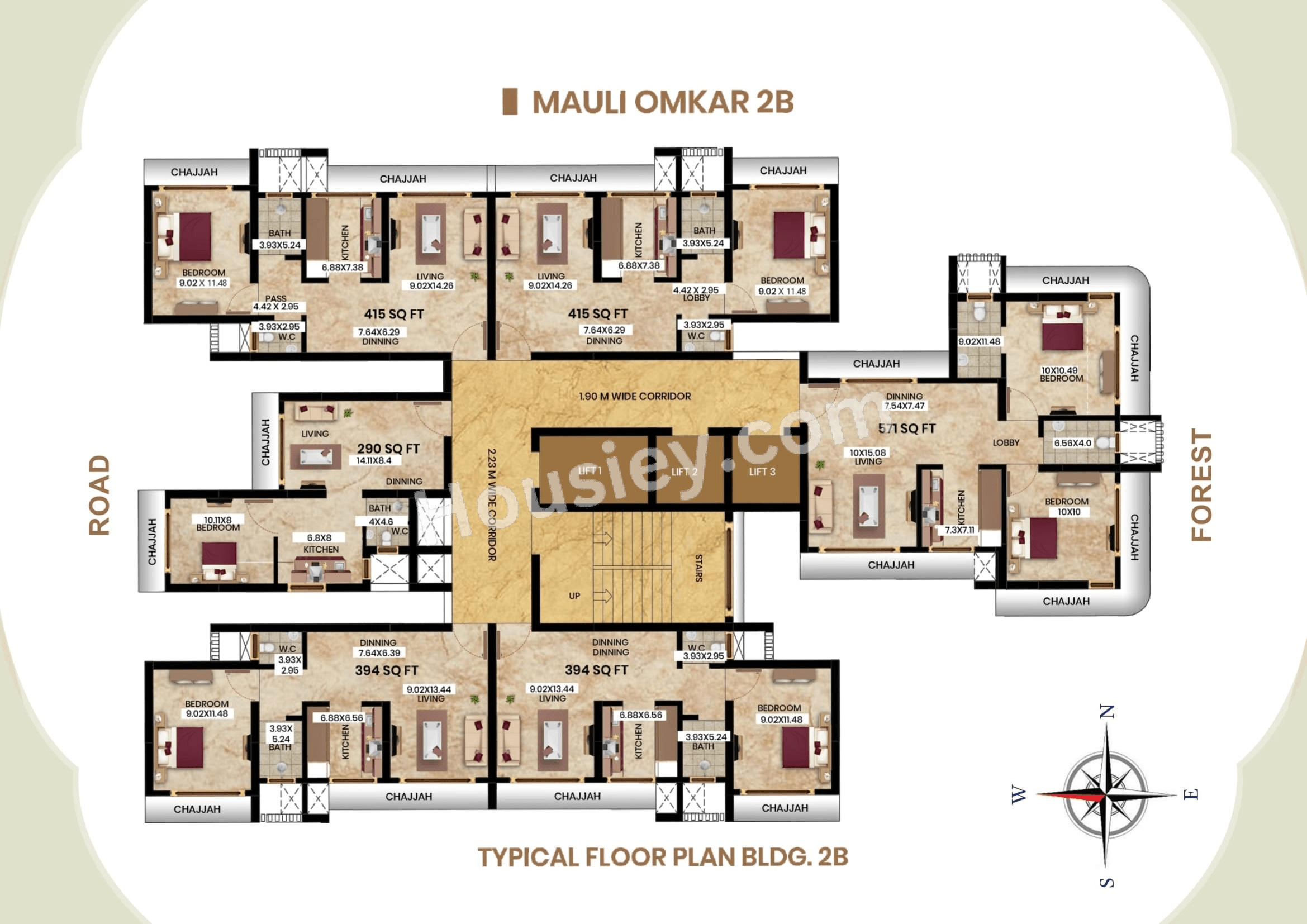 Mauli Omkar Floor Plan