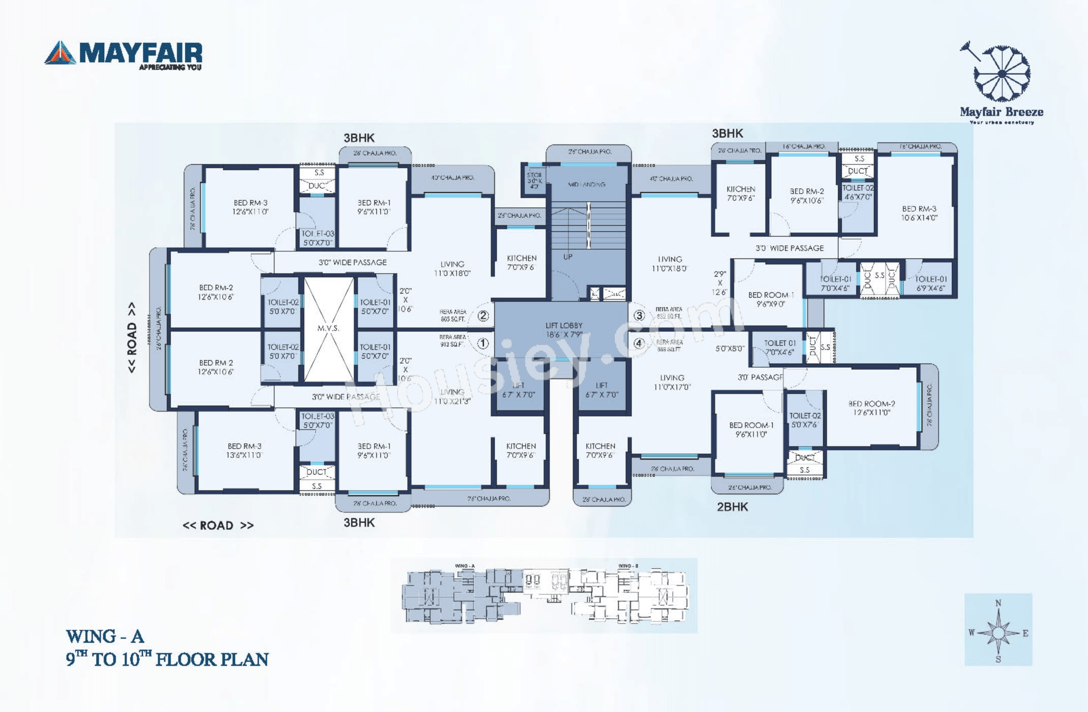 Mayfair Breeze Floor plan 1