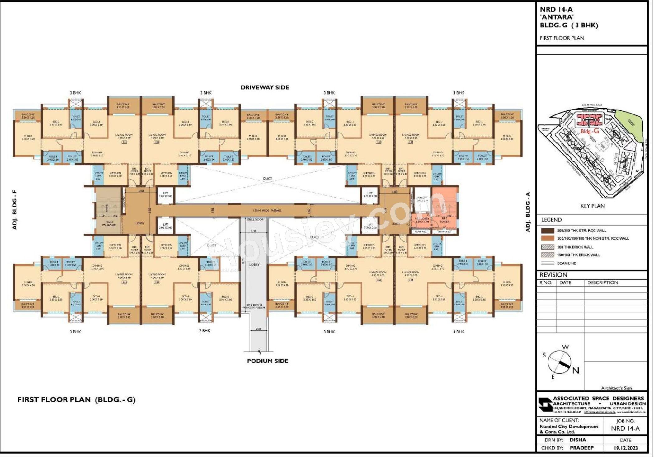 MCG Nanded City Floor plan 13