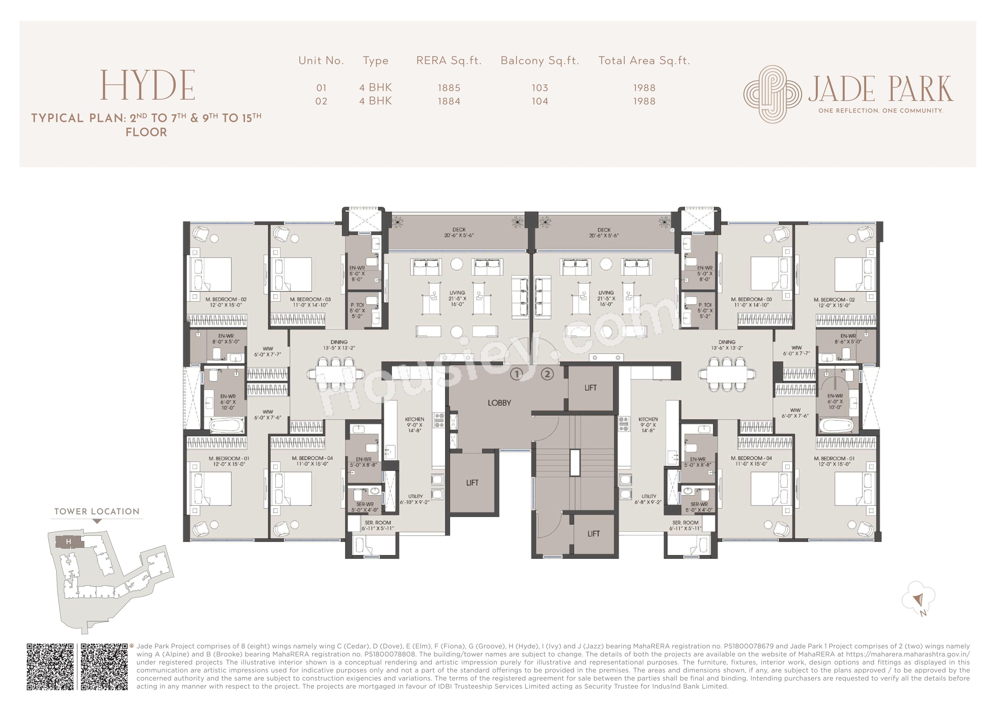 MICL Jade Park Floor plan 18