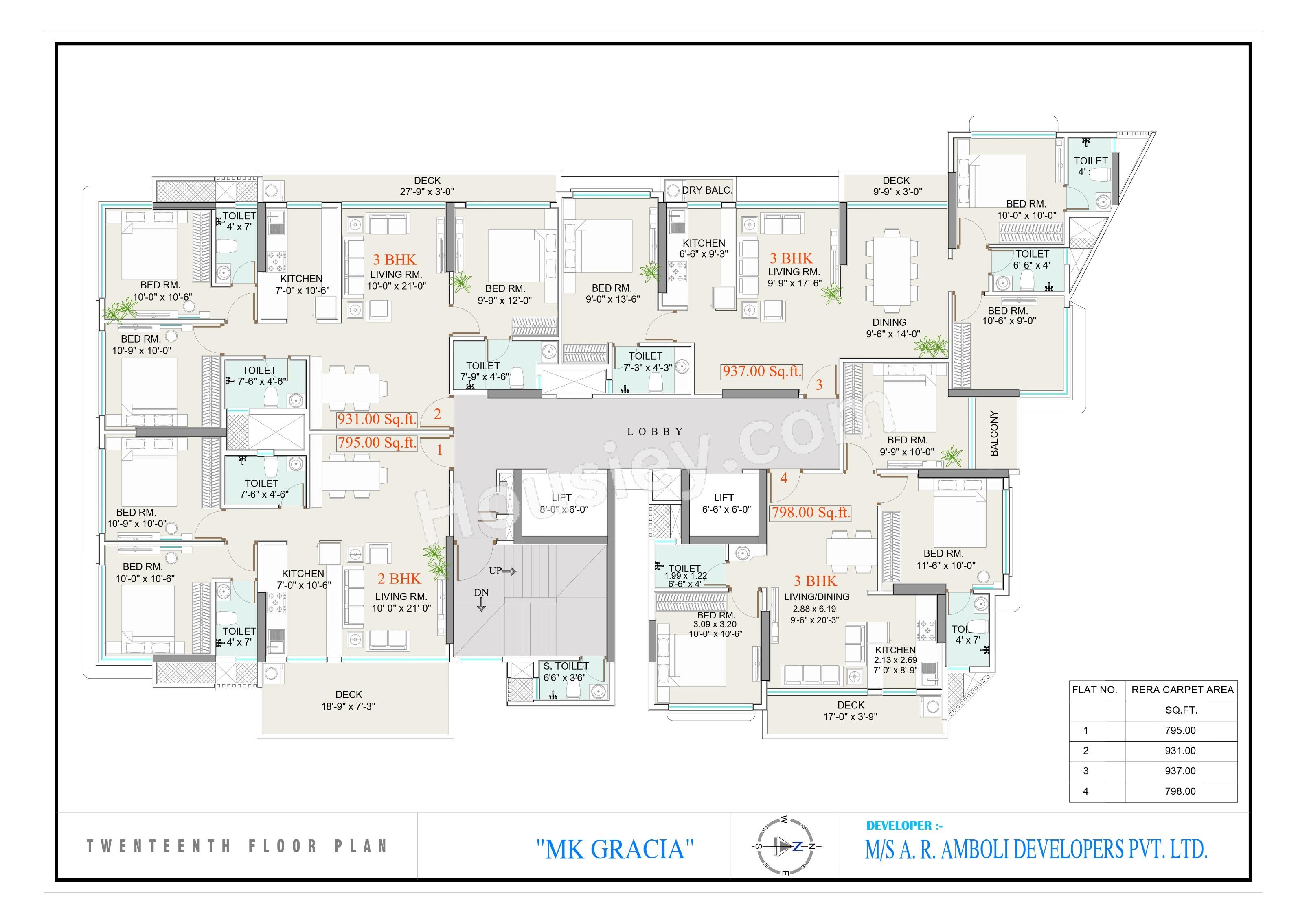 MK Gracia Floor plan 1