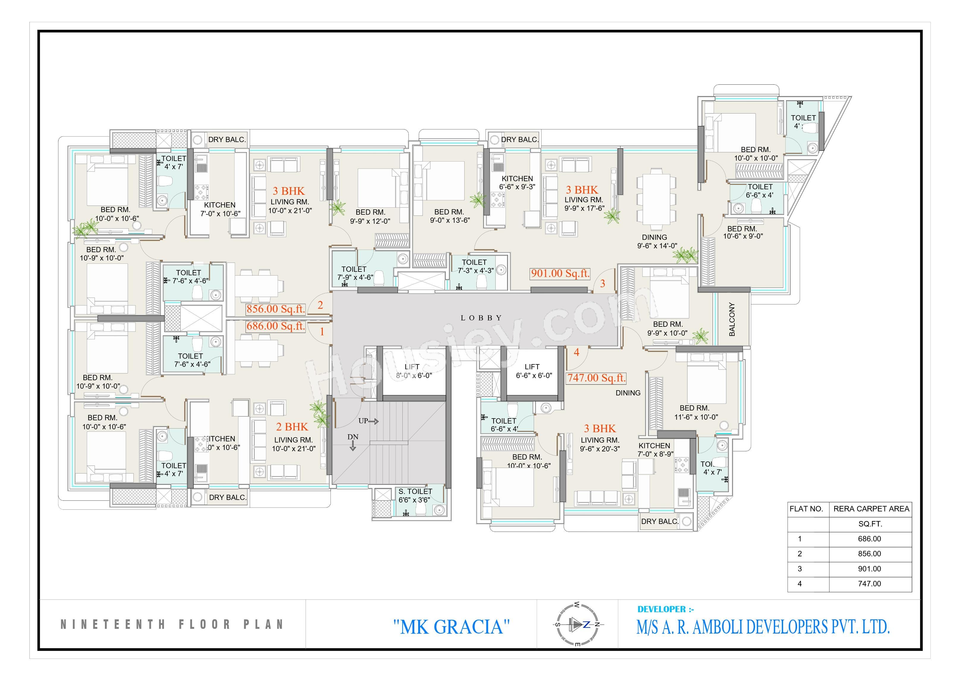 MK Gracia Floor plan 2