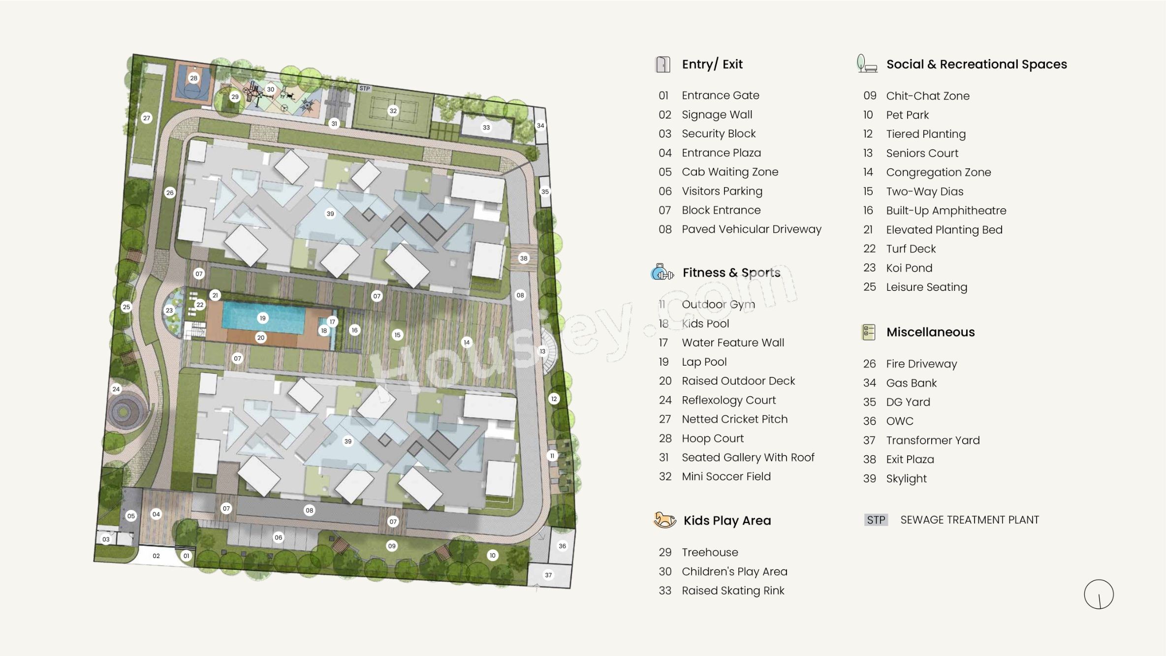 Modern Spaaces Green Storeys Floor plan 2
