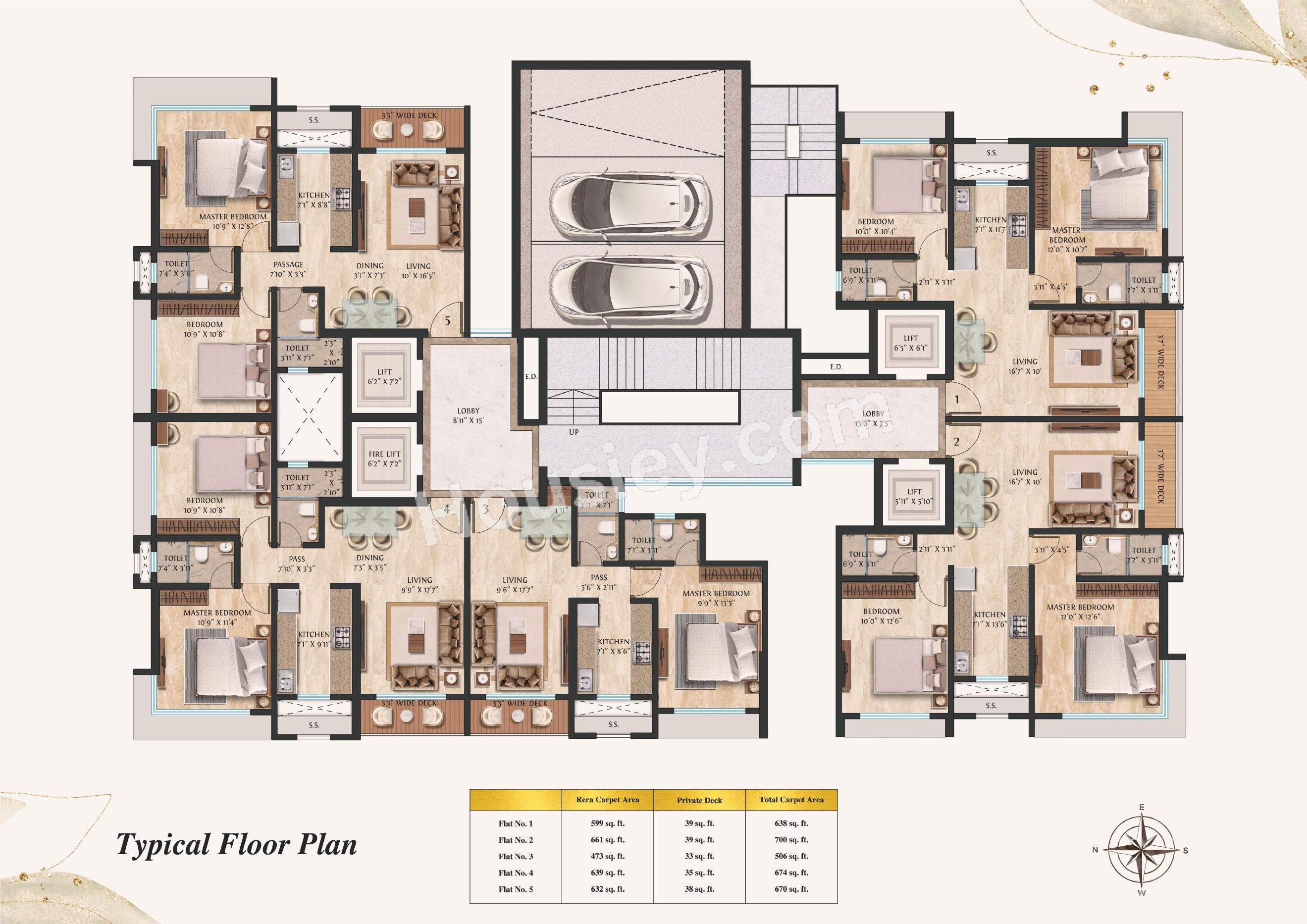 Modirealty Vatvriksh Floor Plan