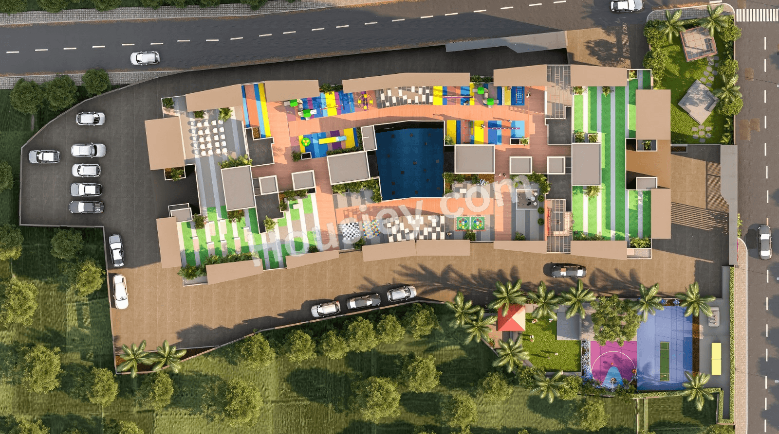 My Home Akurdi Master Plan