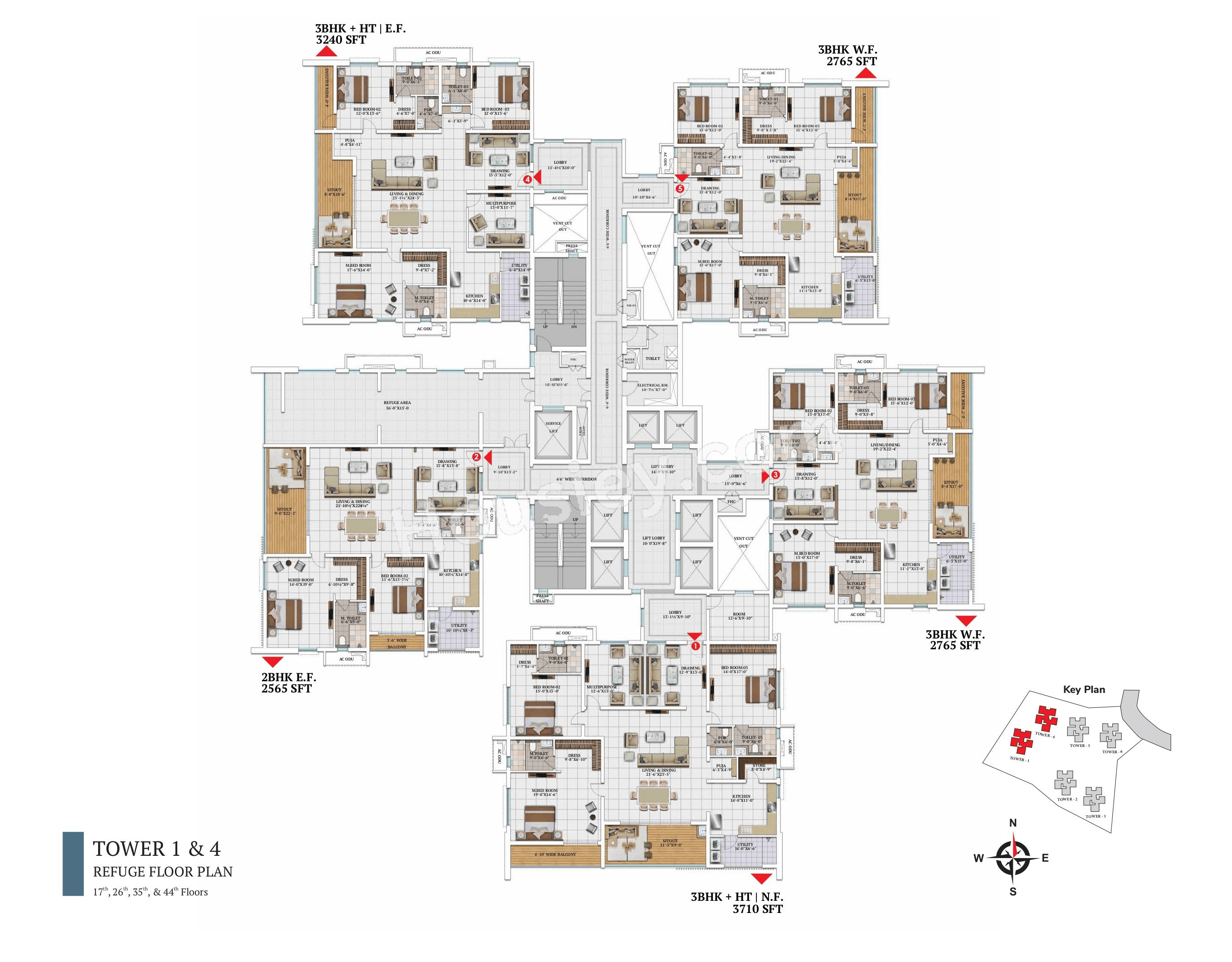 My Home Apas Floor plan 5