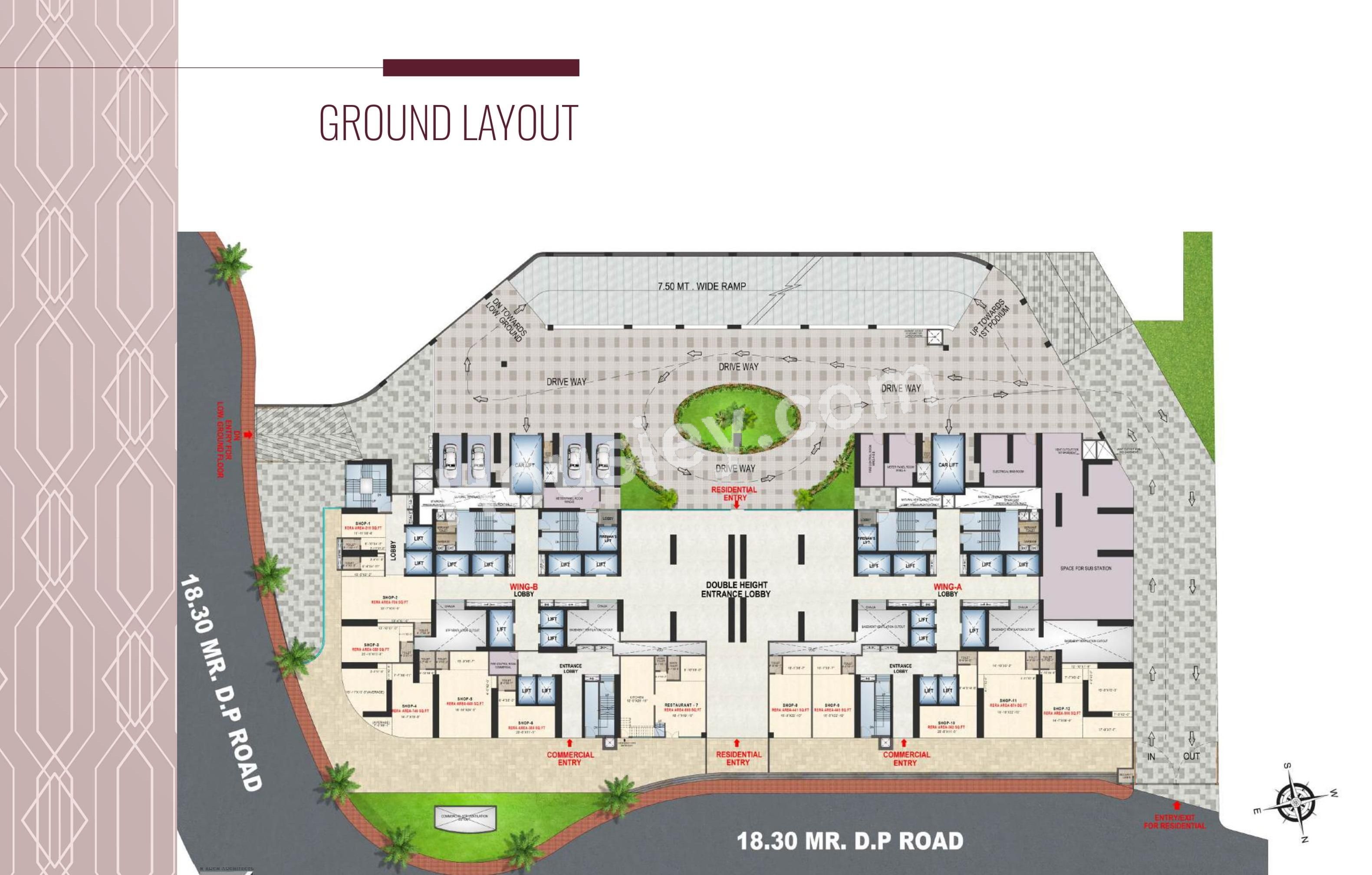 N Rose Northern Hills Floor plan 4
