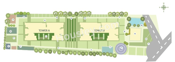 Nambiar Millenia Floor Plan