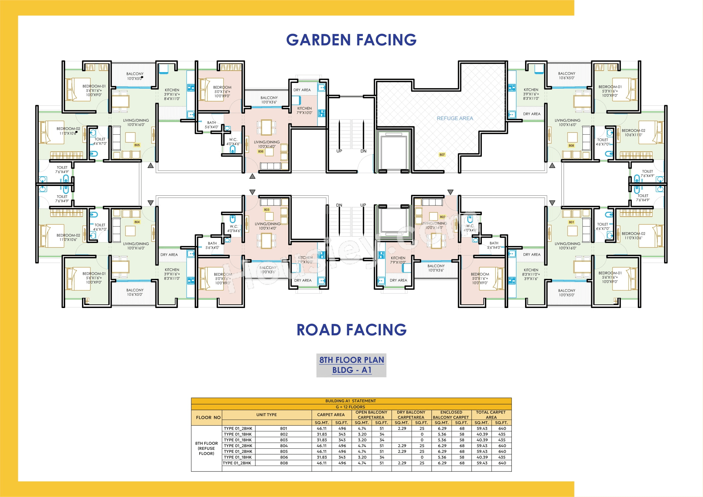 Namrata Happycity Varale Floor plan 1
