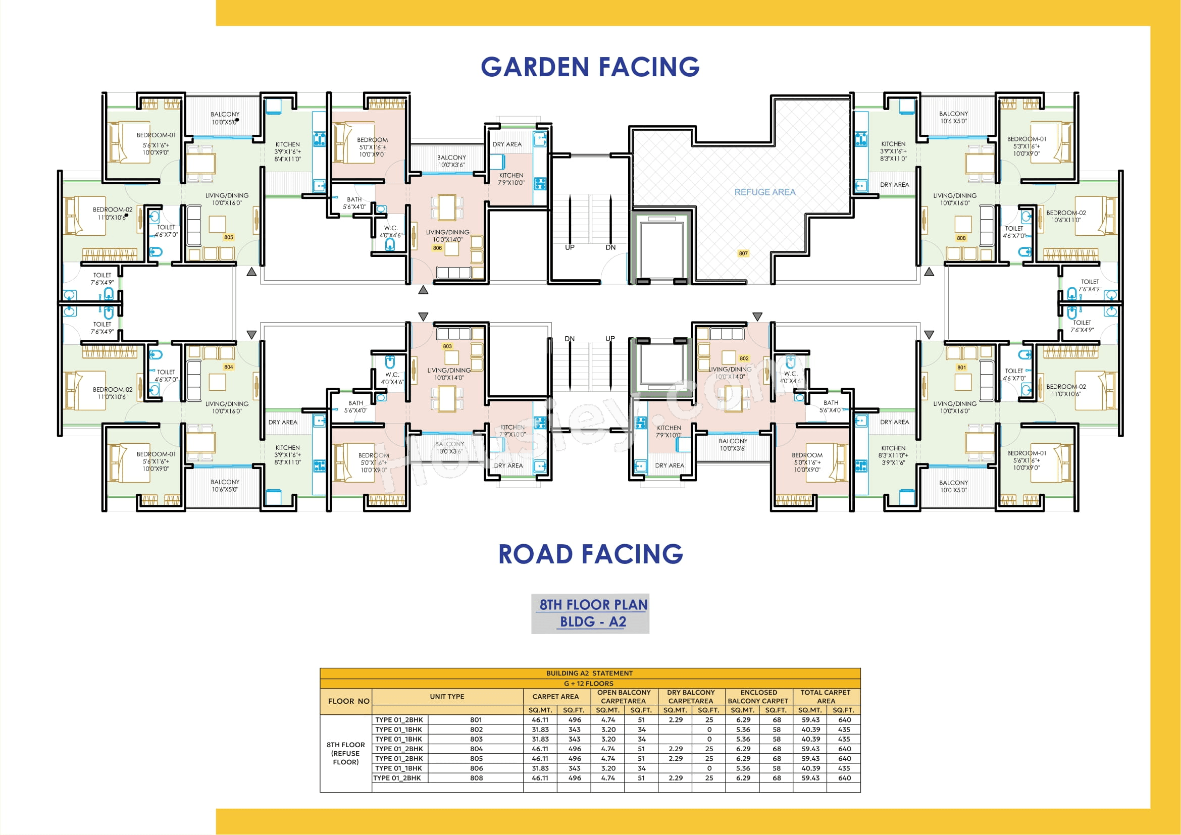 Namrata Happycity Varale Floor plan 4