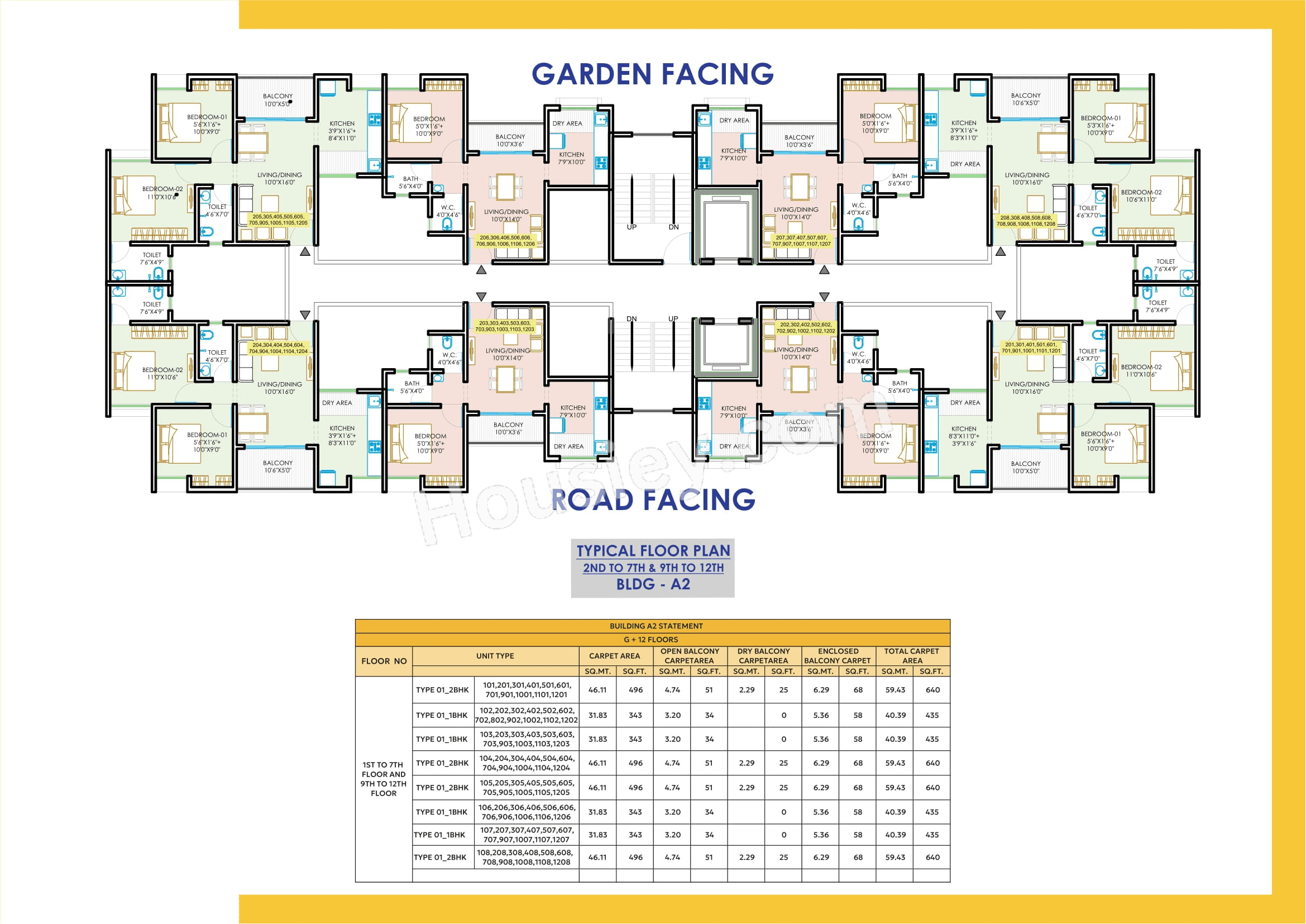 Namrata Happycity Varale Floor plan 6