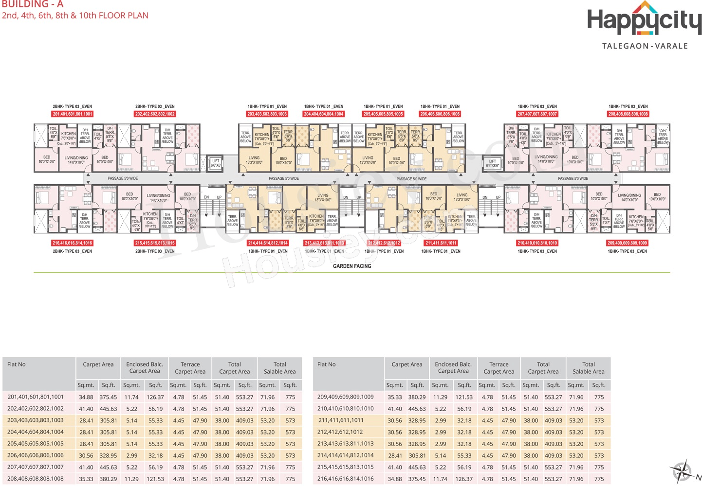 Namrata Happycity Varale Floor plan 7