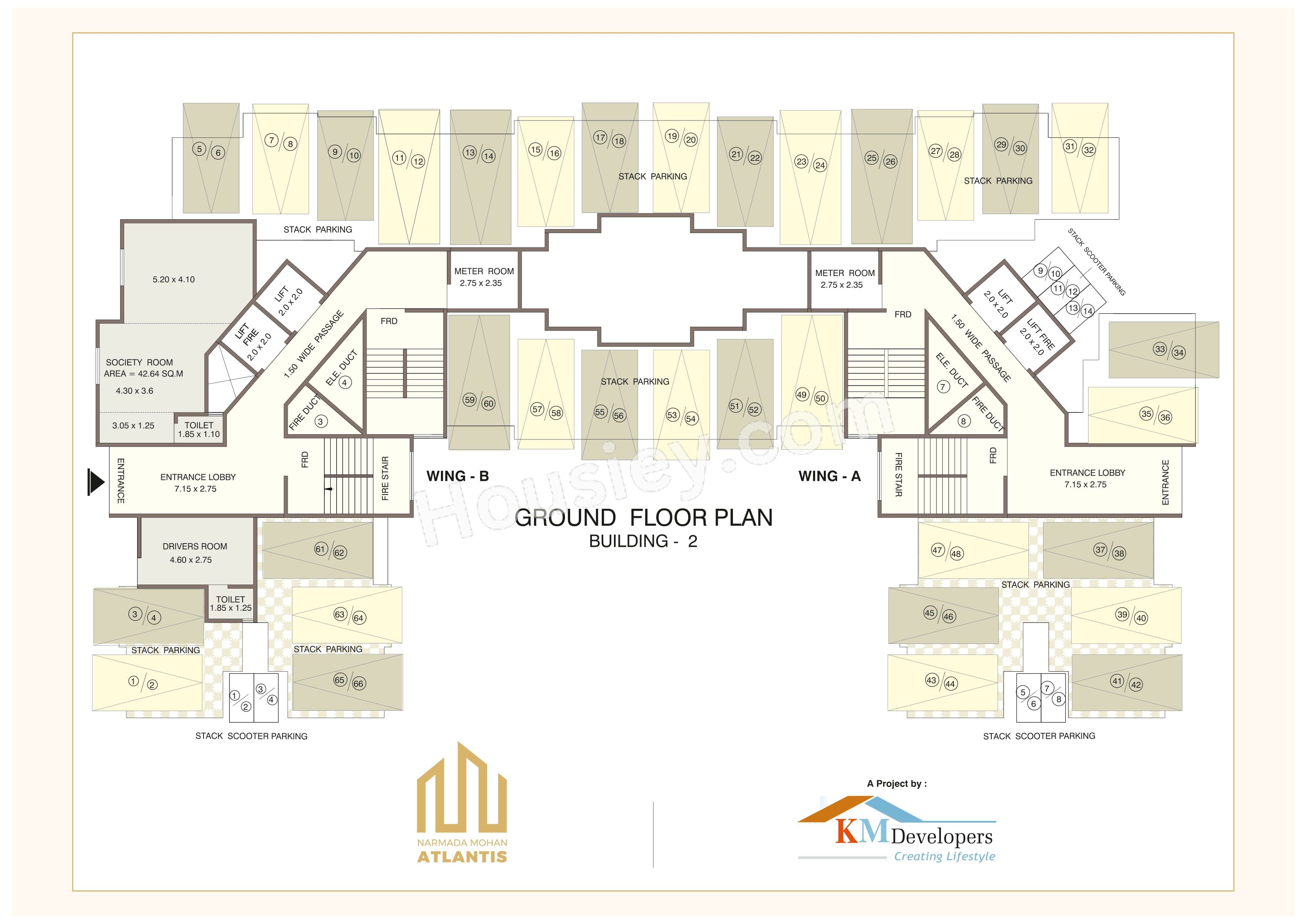 Narmada Mohan Atlantis Floor plan 2