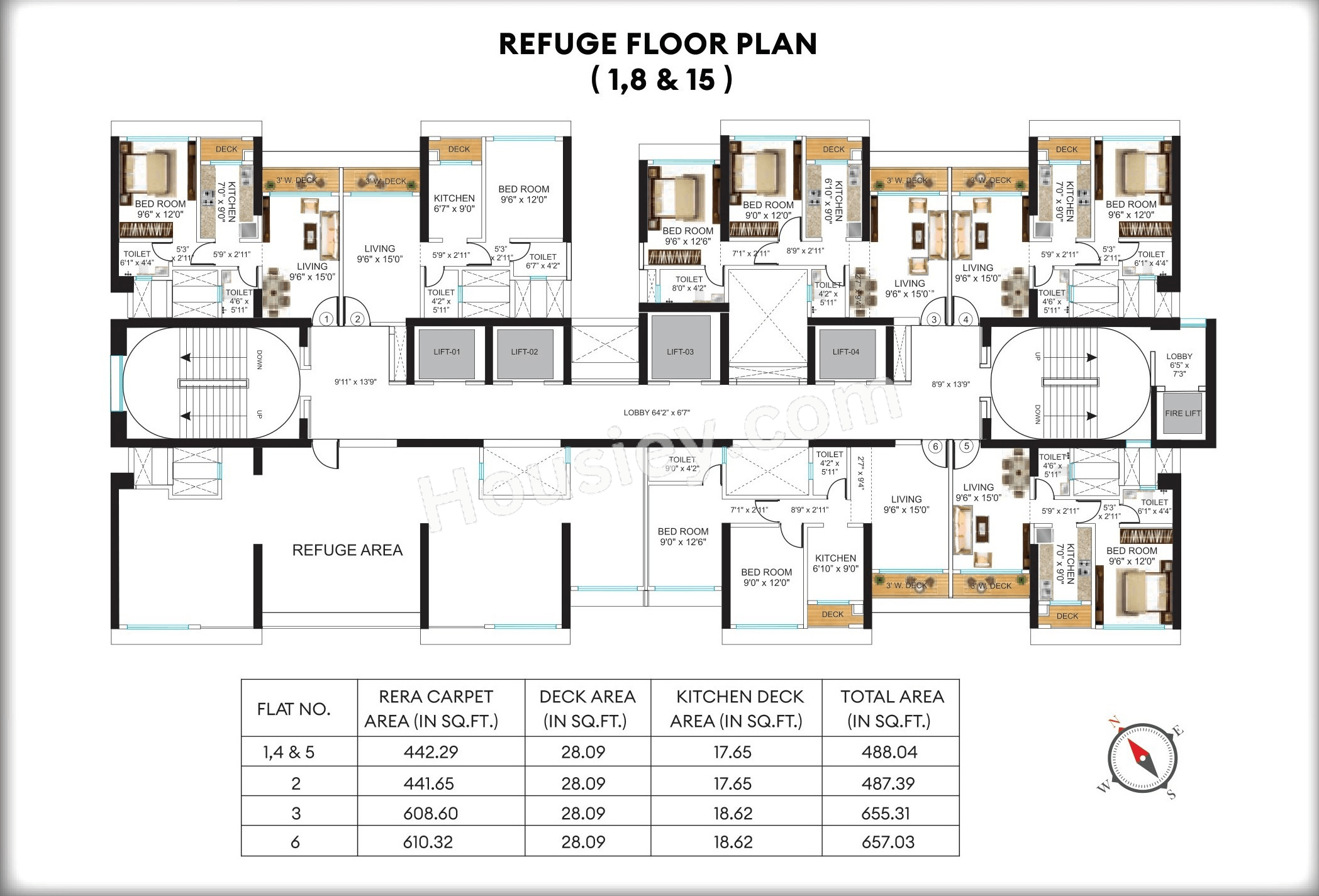 Neelam Stellar Floor plan 1