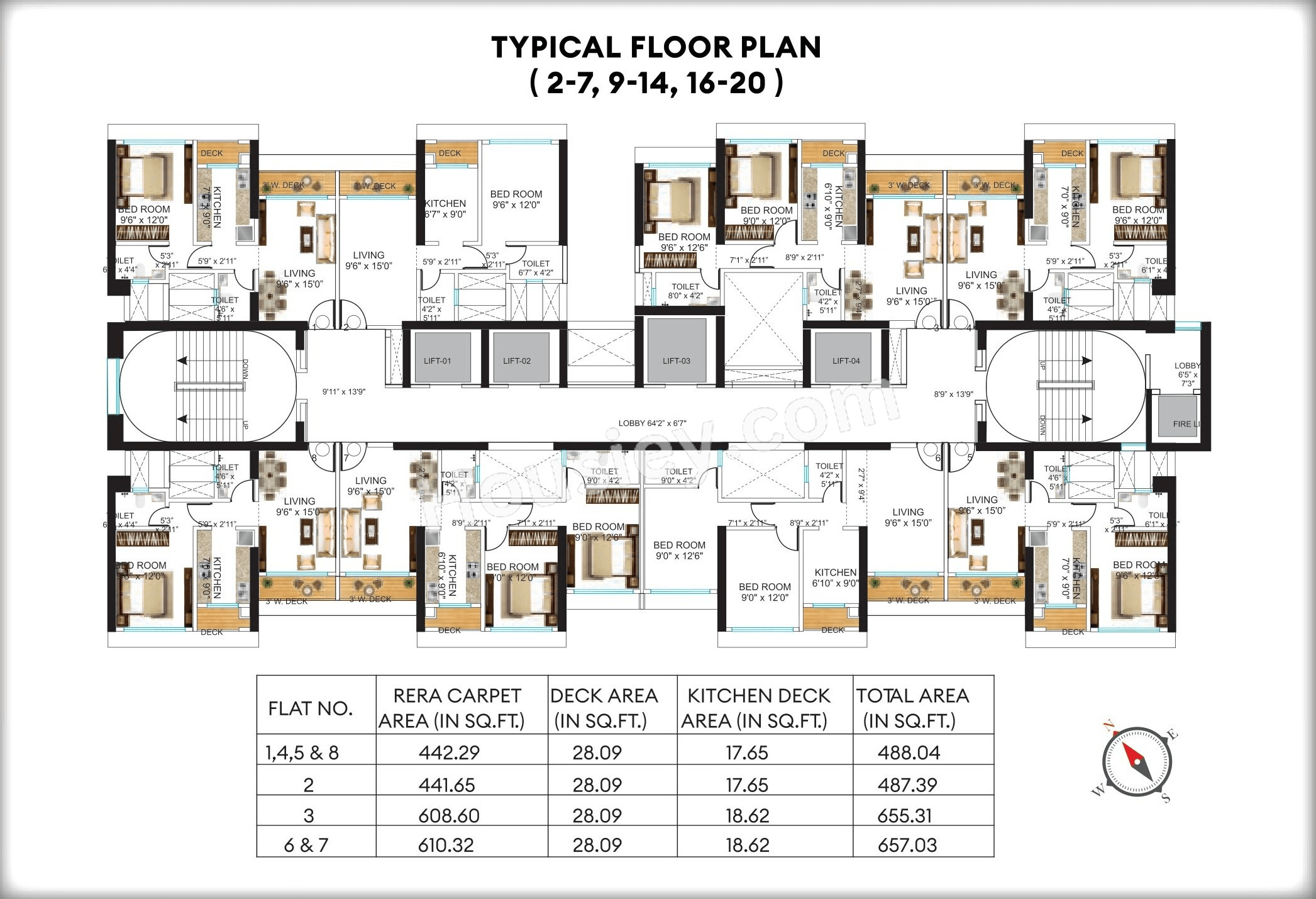 Neelam Stellar Floor plan 2