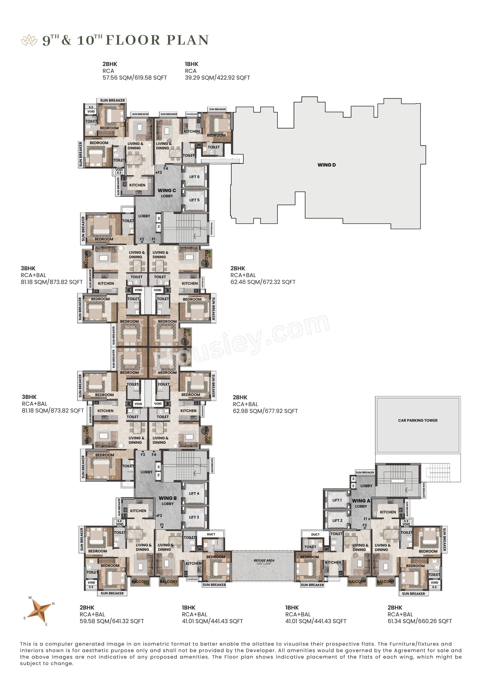 Neelyog Aarana Floor plan 1