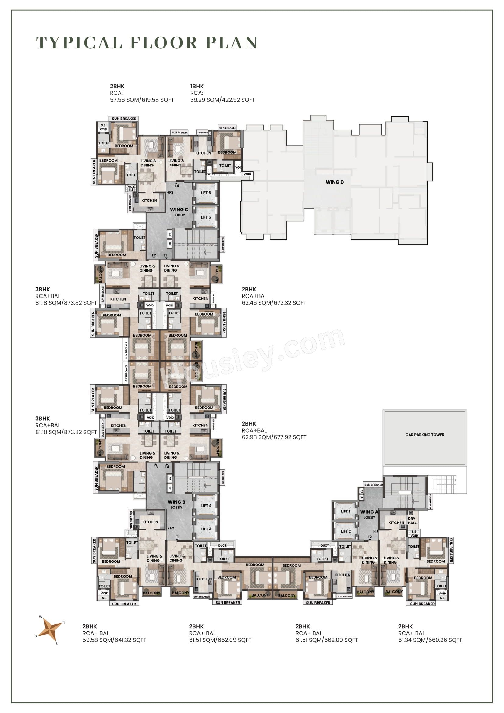 Neelyog Aarana Floor plan 2