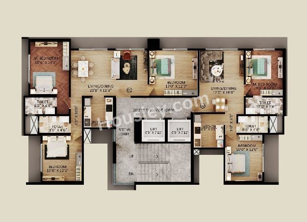 Nettheim Chirag Heights Floor plan 5