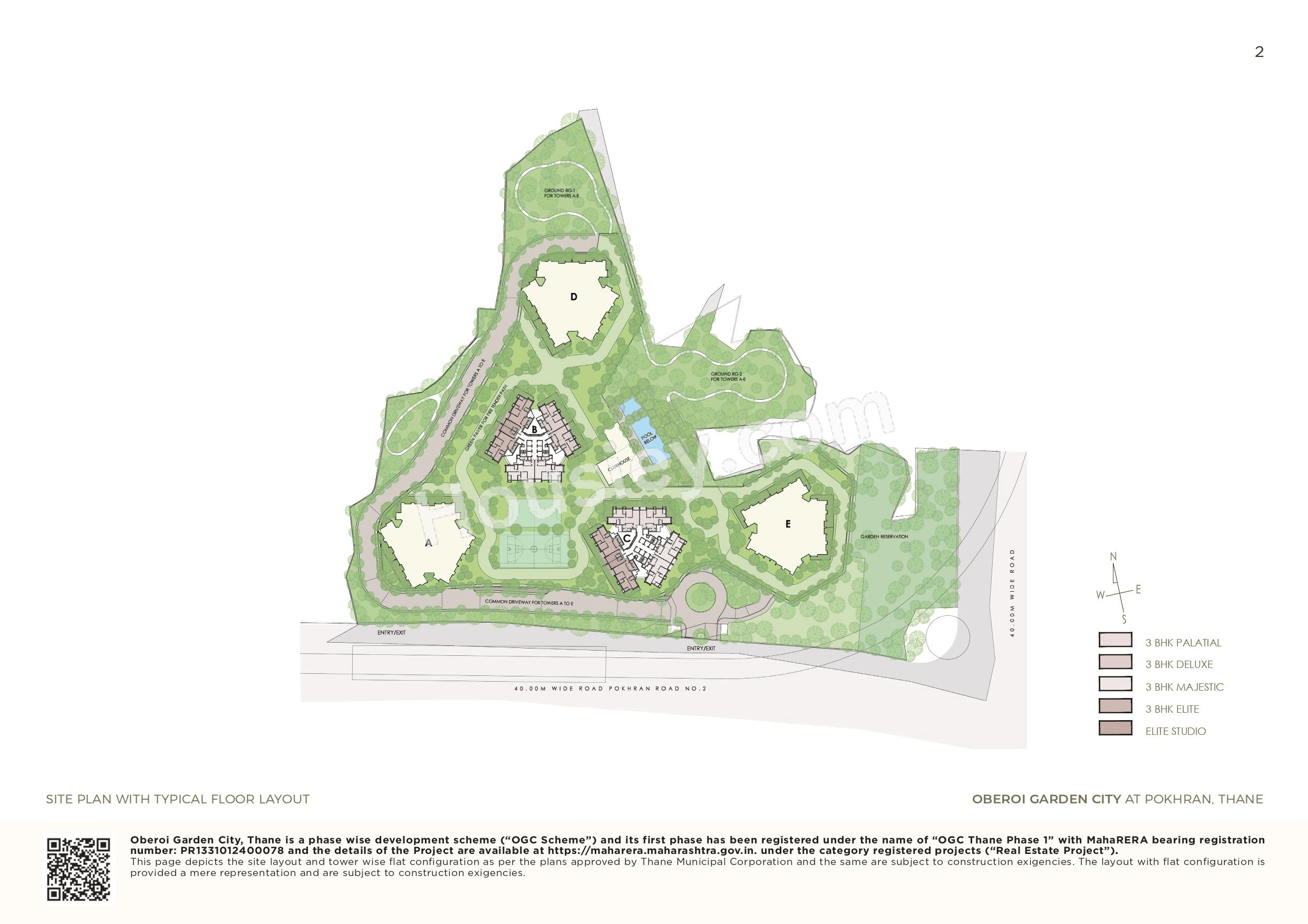 Oberoi Garden City Floor plan 2