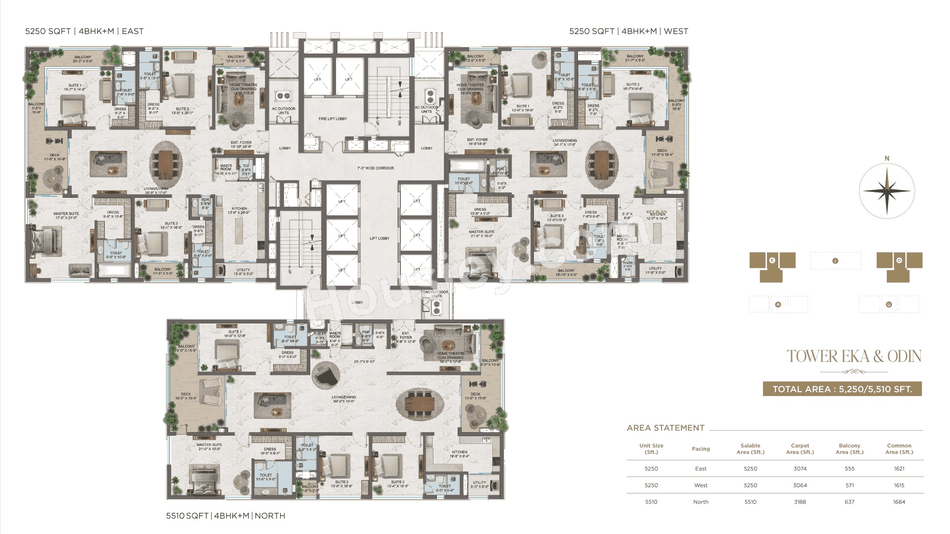 One by MSN Floor plan 3