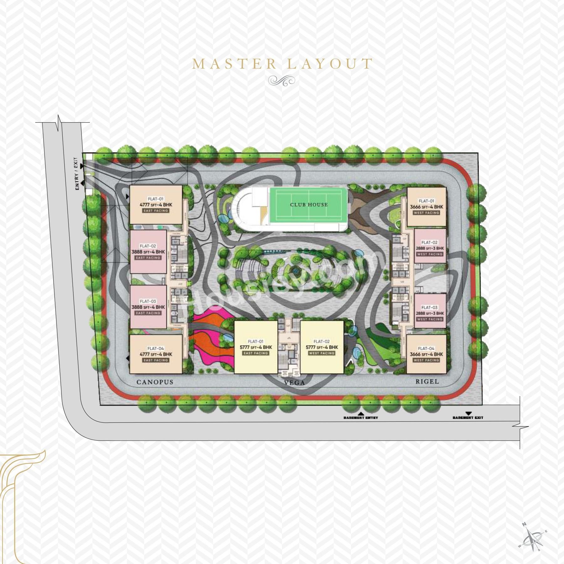 P Mangatram The Trilight Floor plan 1