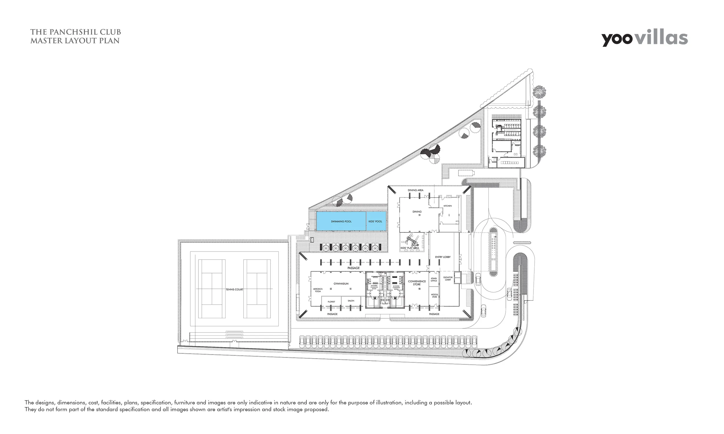 Panchshil Yoo Villas Floor plan 2