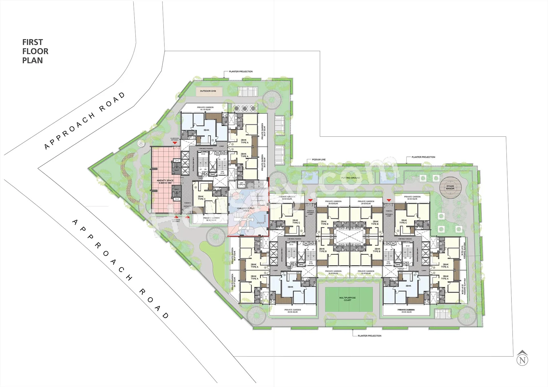 Paranjape The Ridges 41 Master Plan