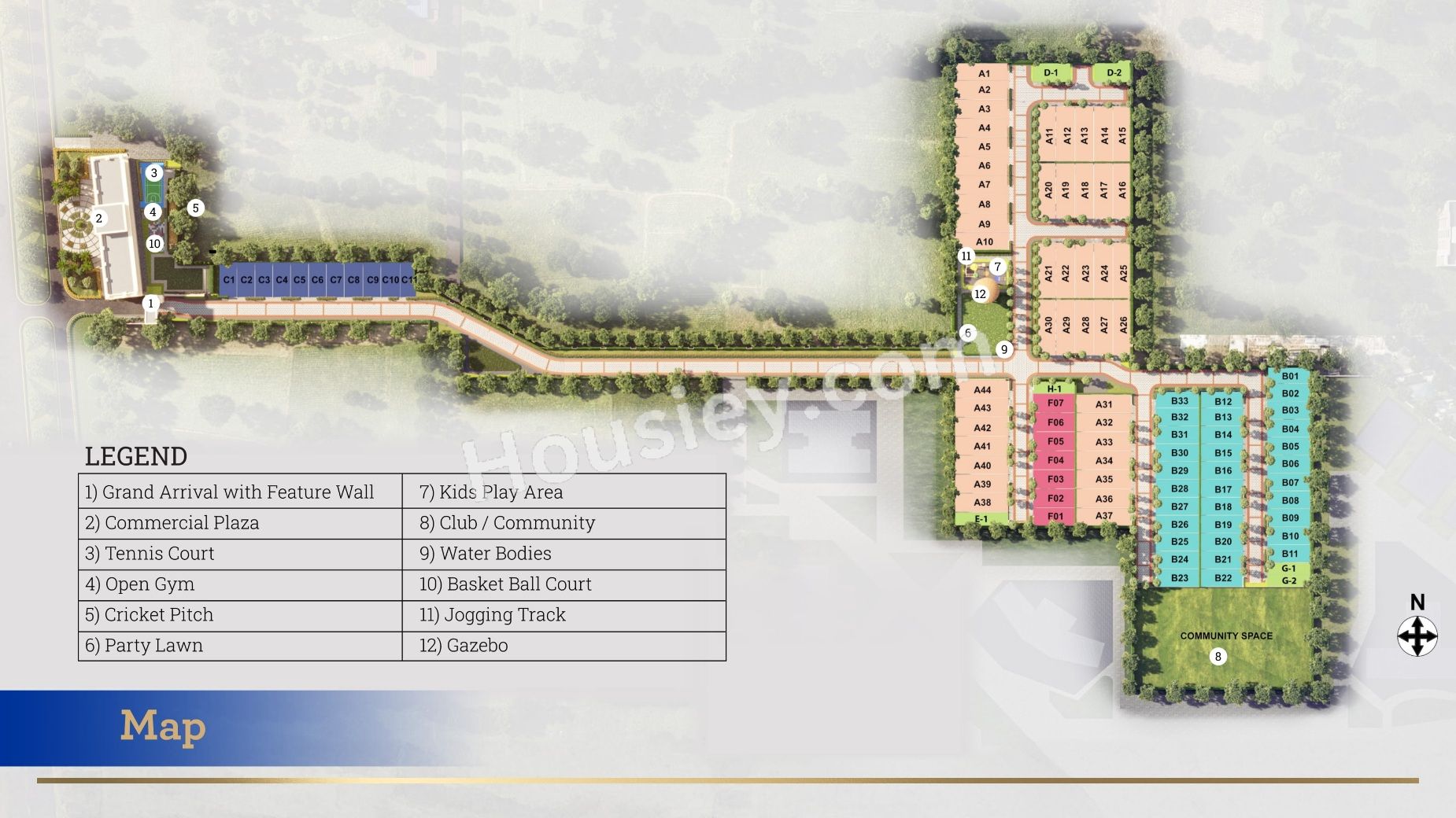 Paras Floret Floor Plan