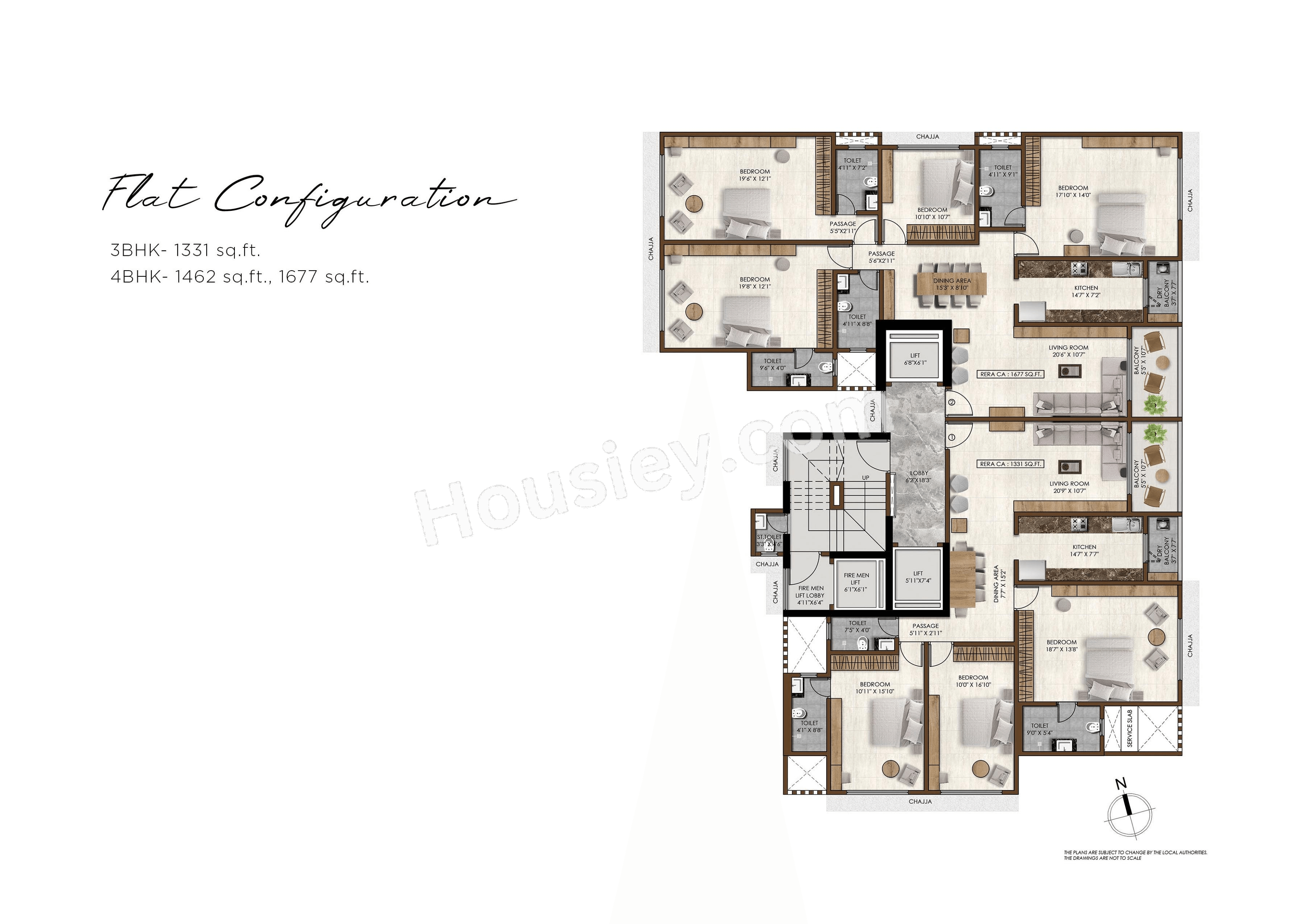 PCPL Pearl Palace Floor Plan